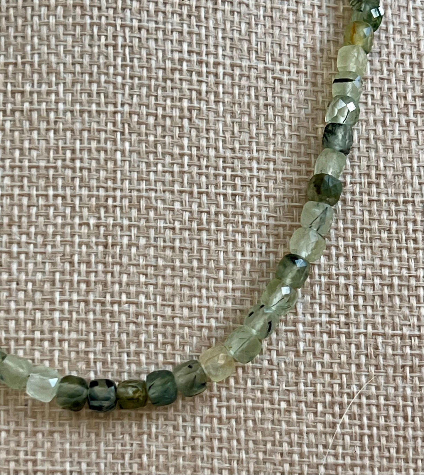 Prehnite Beaded Necklace
