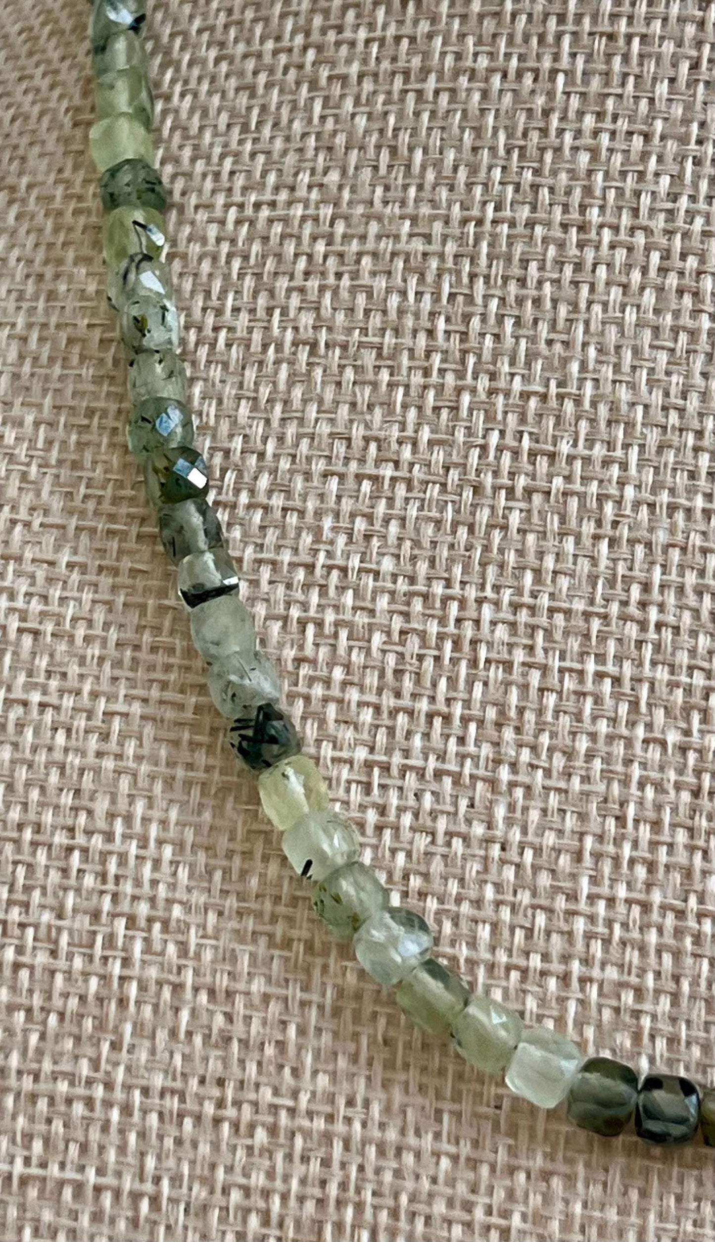 Prehnite Beaded Necklace