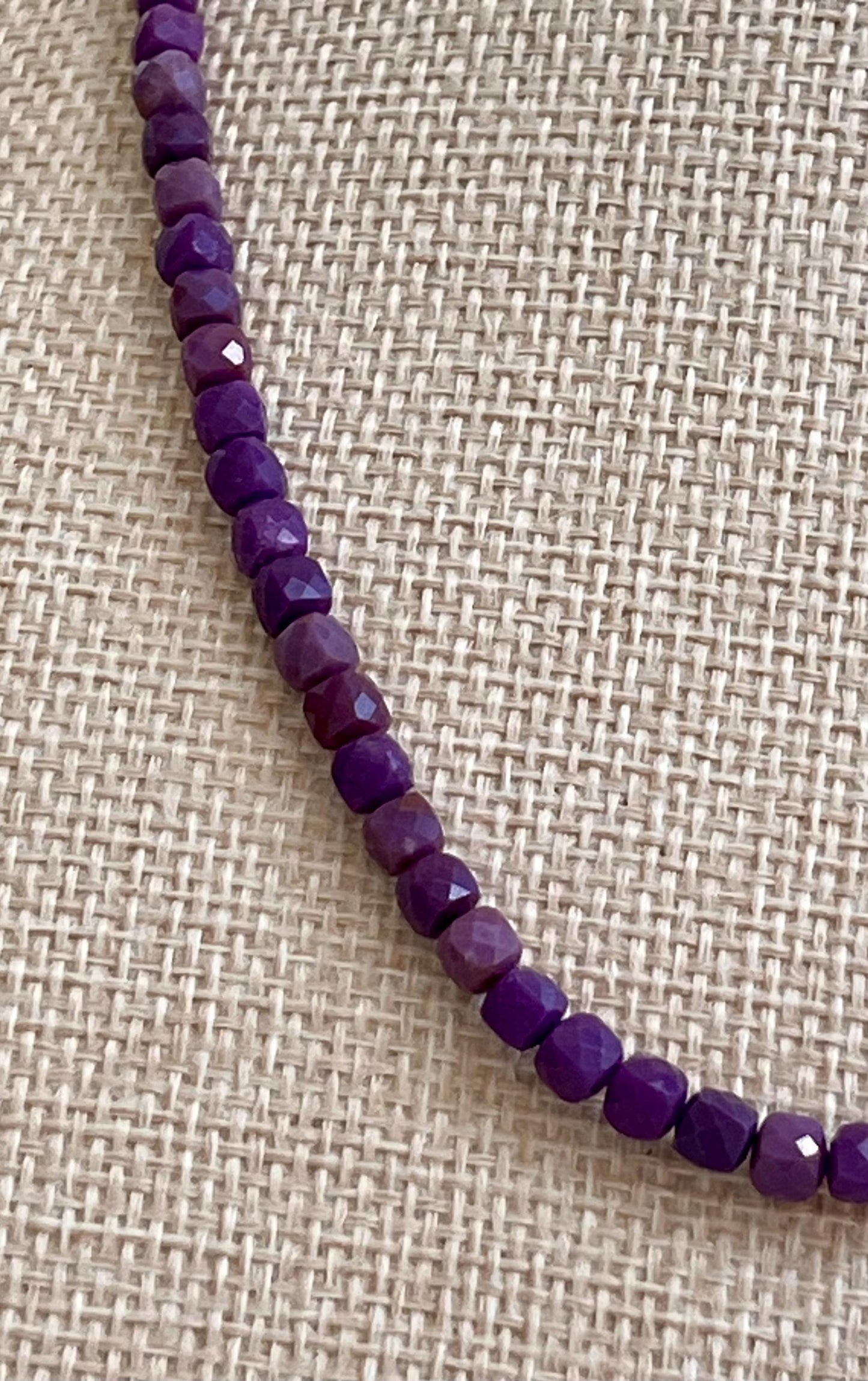 Phosphosiderite Beaded Necklace