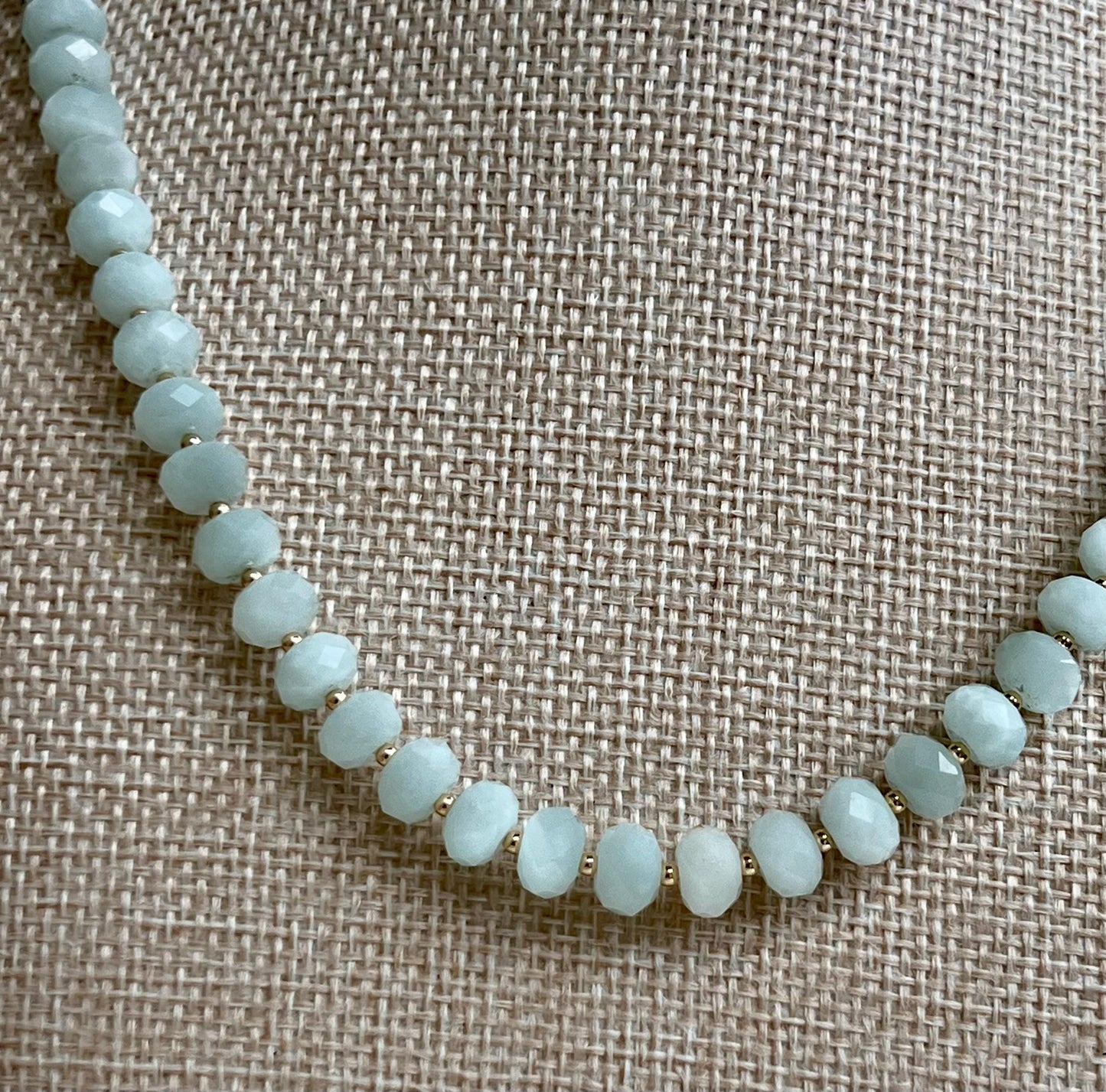 Celestite Beaded Necklace