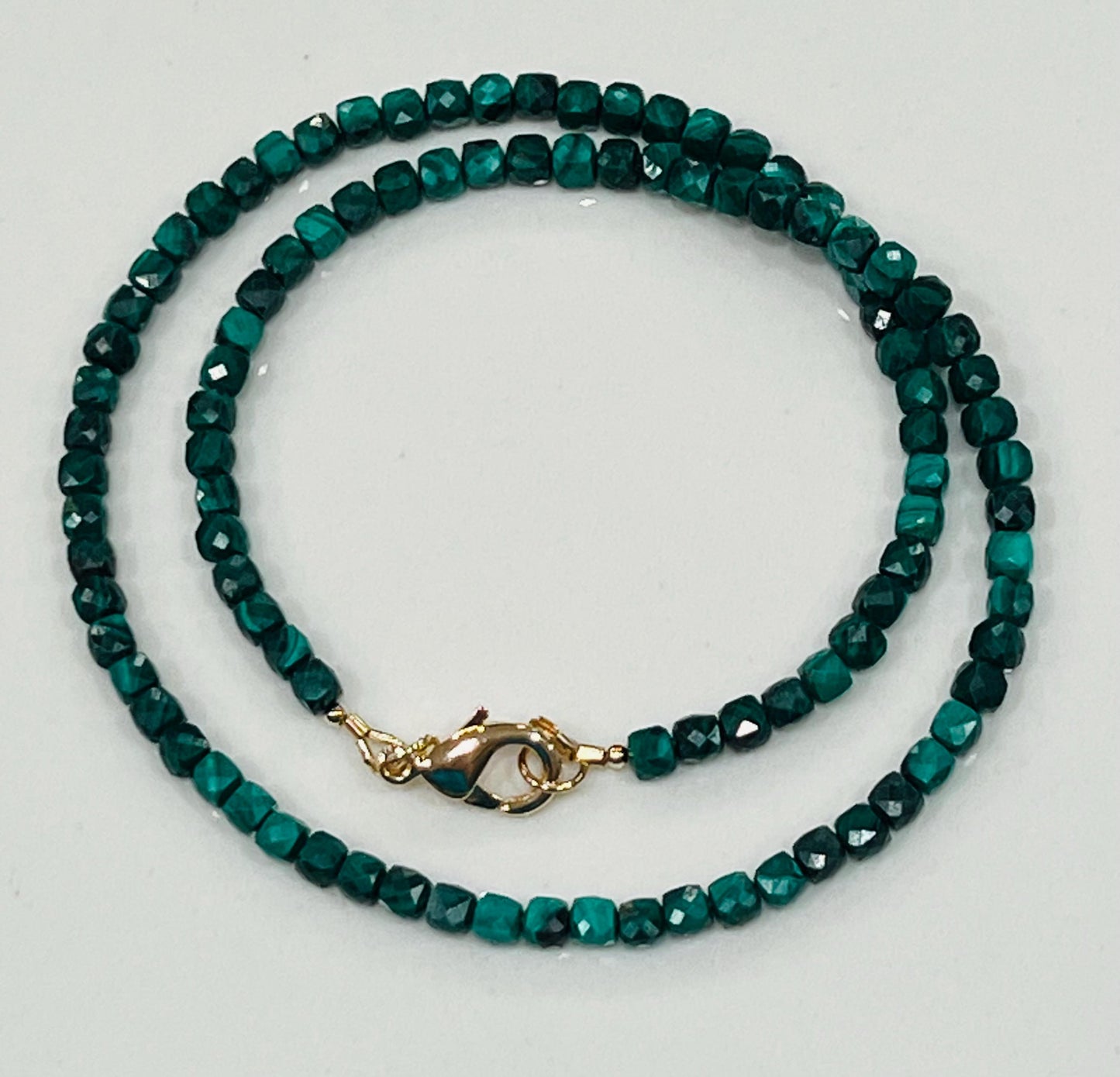 Malachite Beaded Necklace