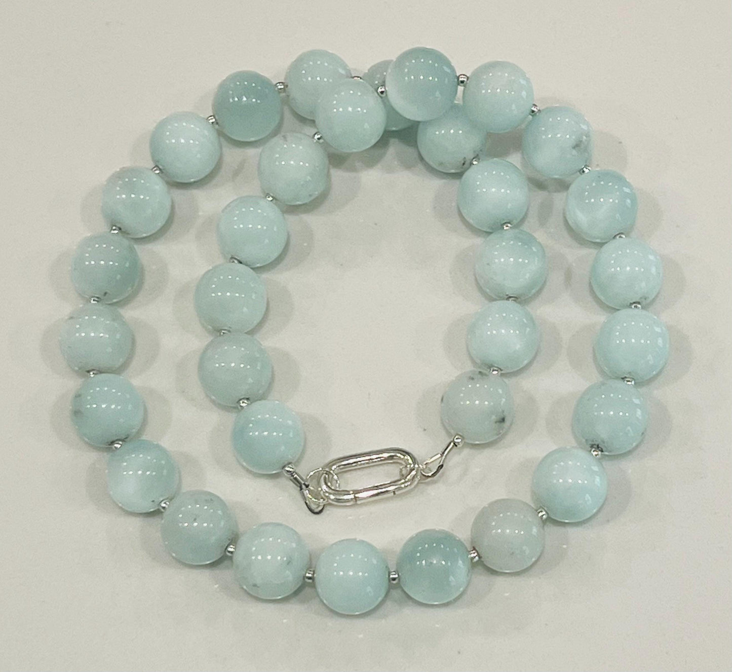 Celestite Beaded Necklace