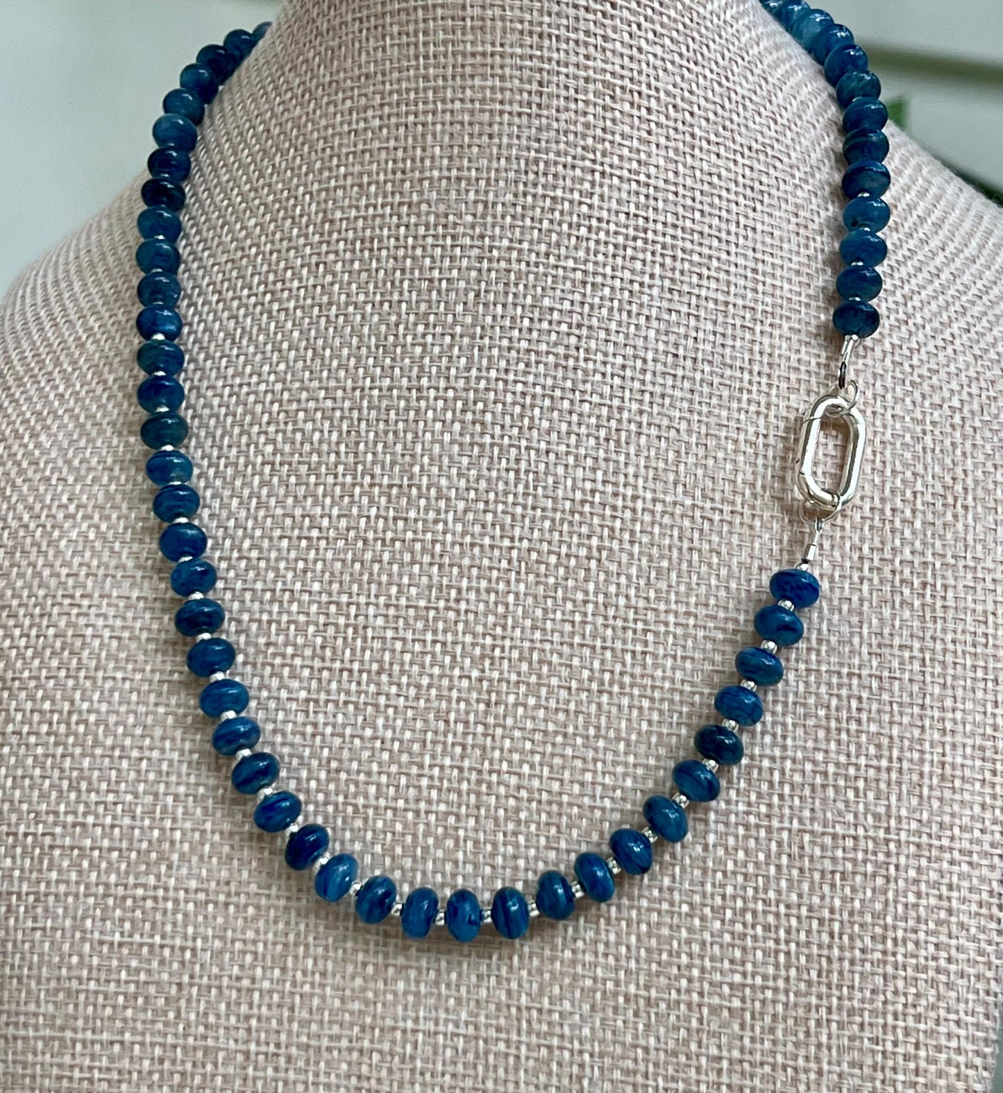 Kyanite Beaded Necklace