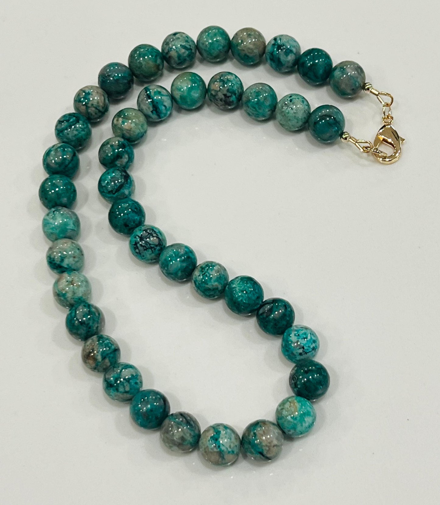 Azurite Beaded Necklace
