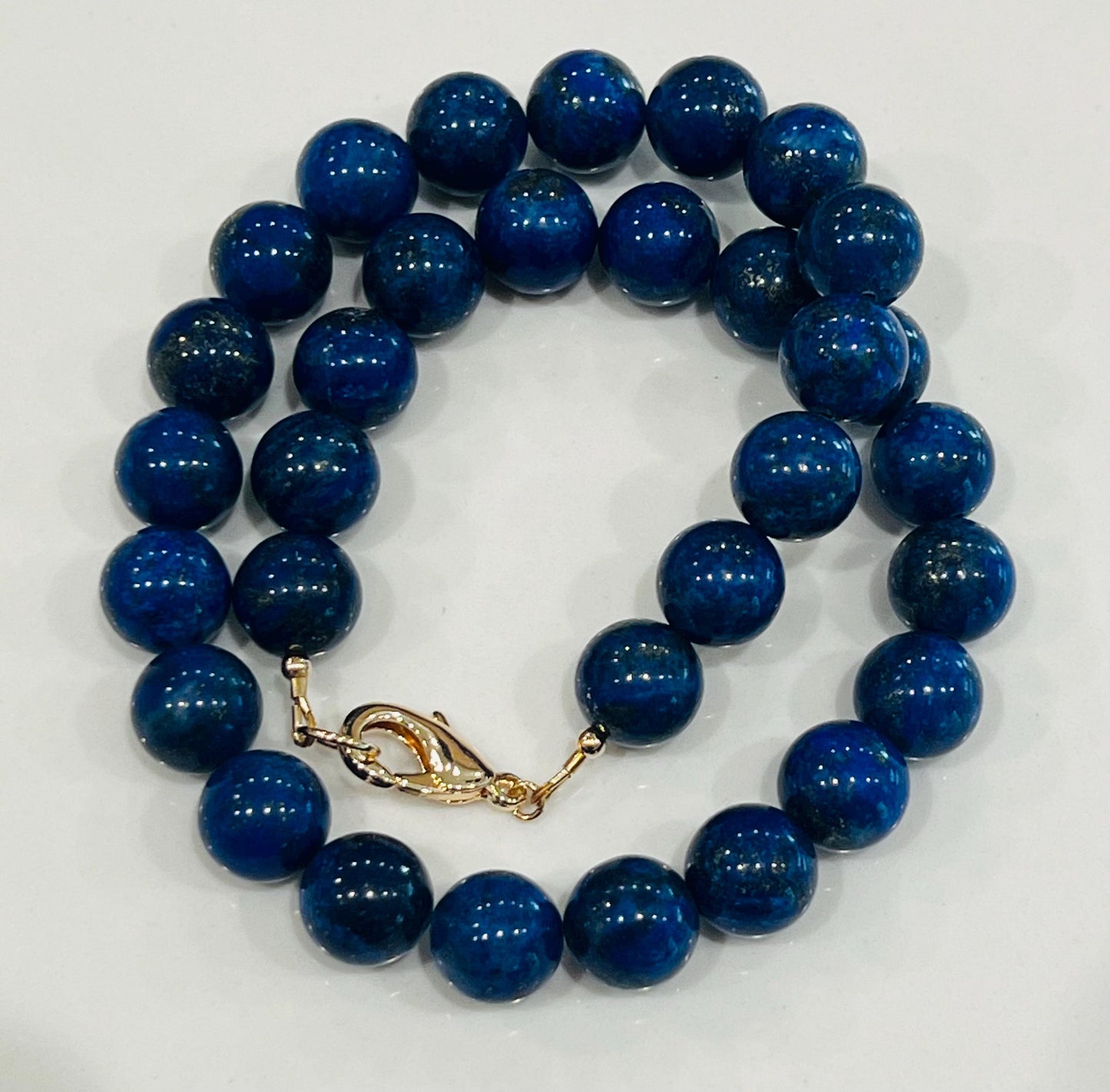 Lapis Beaded Necklace