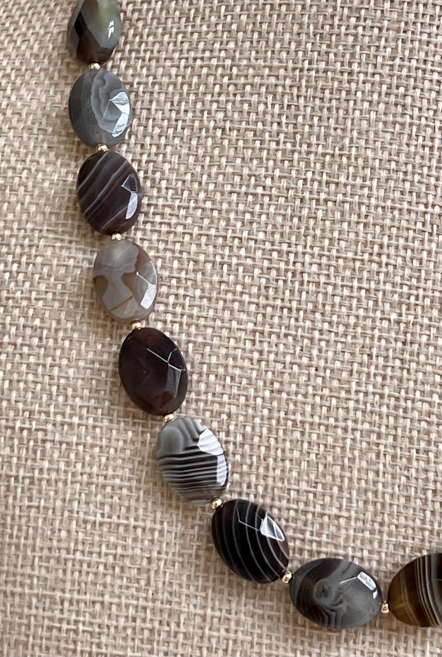 Botswana Agate Beaded