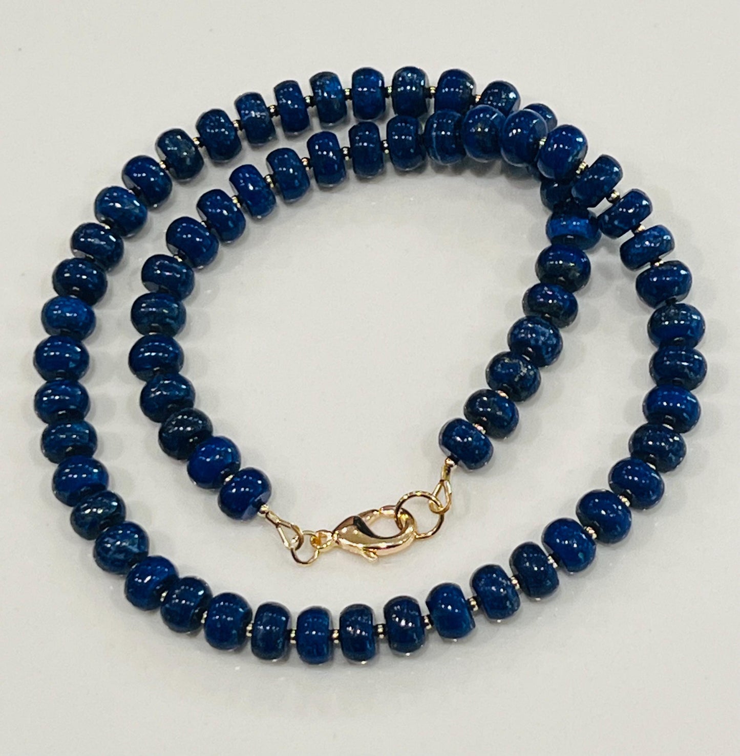 Lapis Beaded Necklace