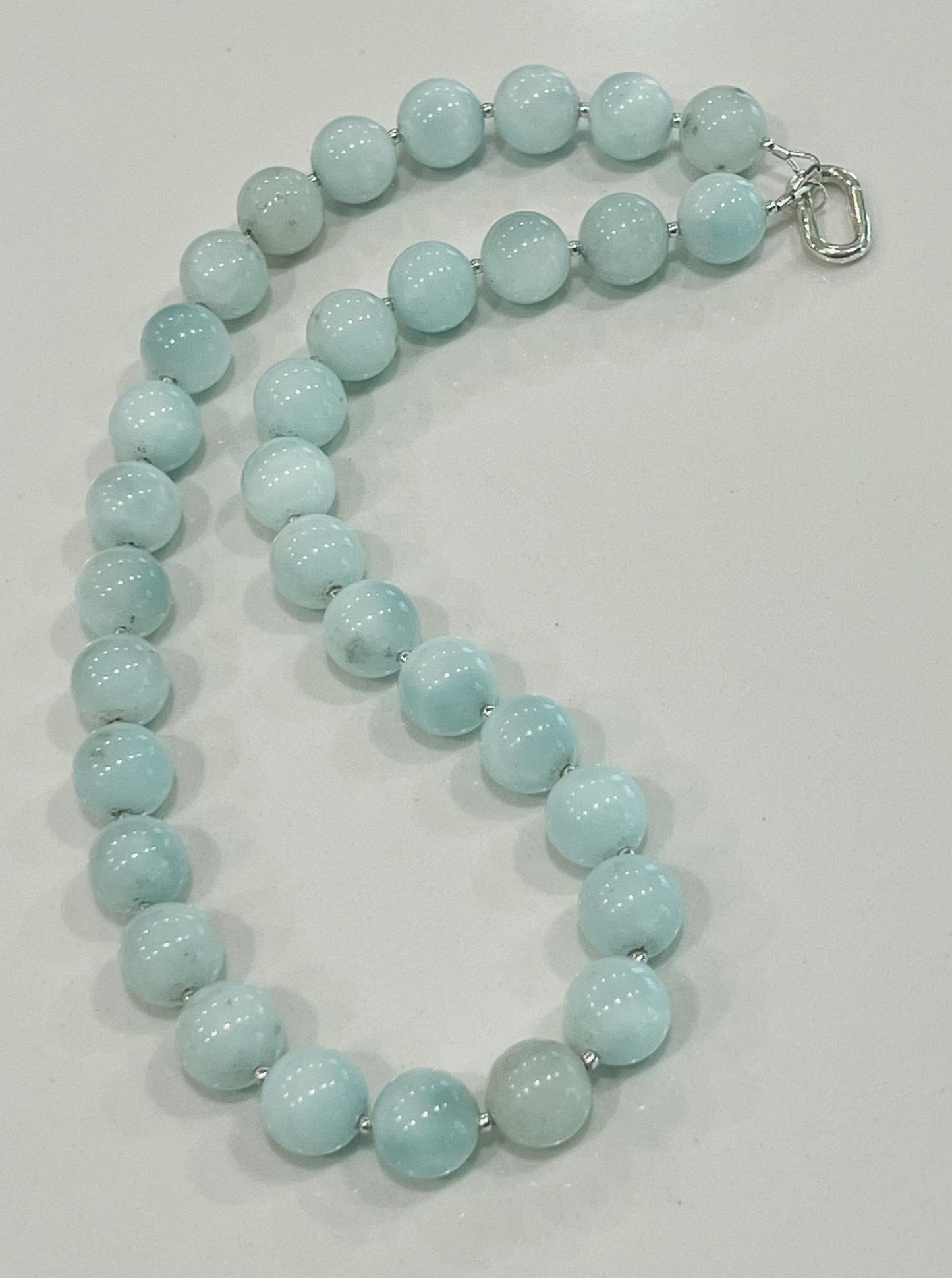 Celestite Beaded Necklace