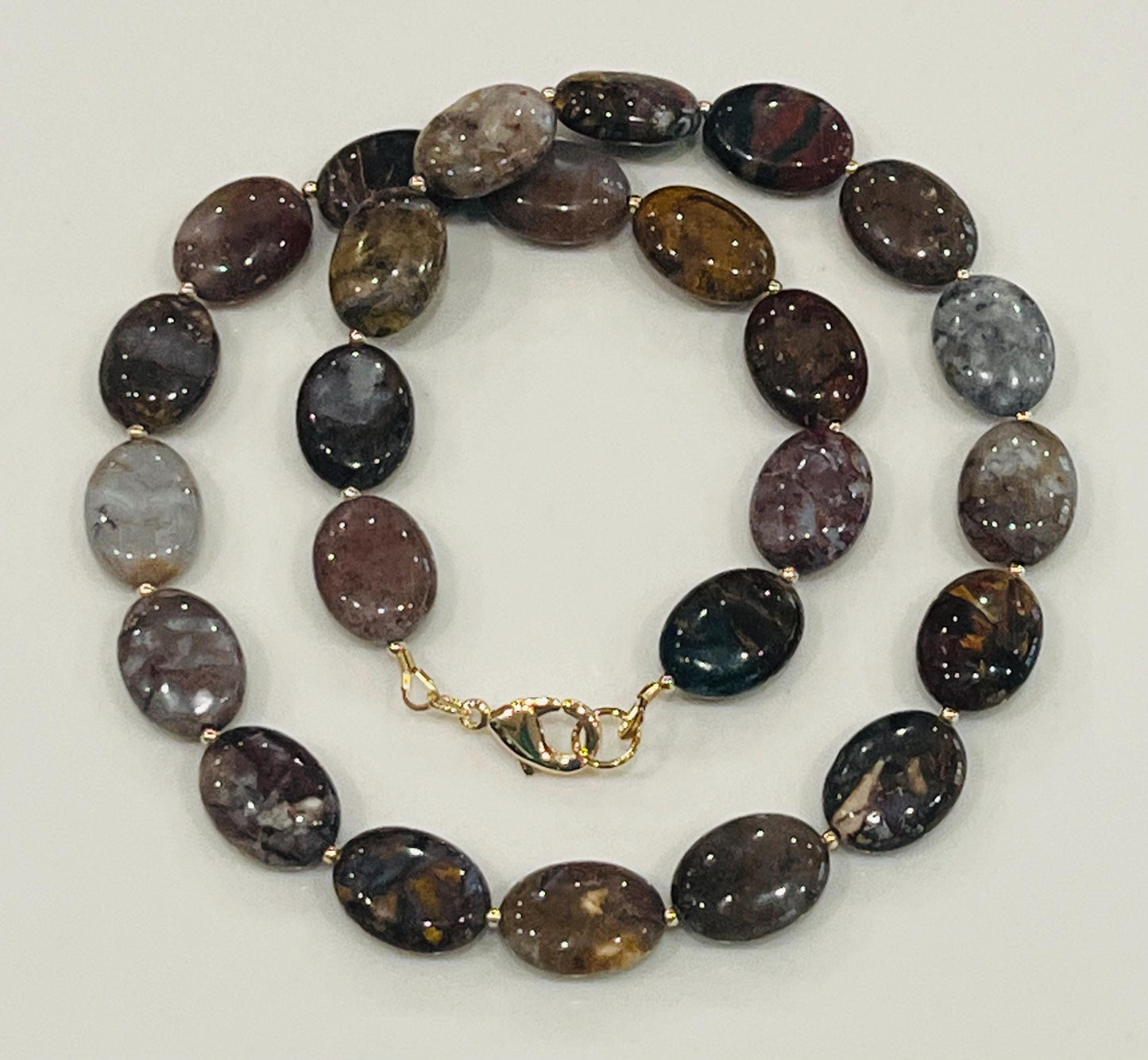 Pietersite Beaded Necklace