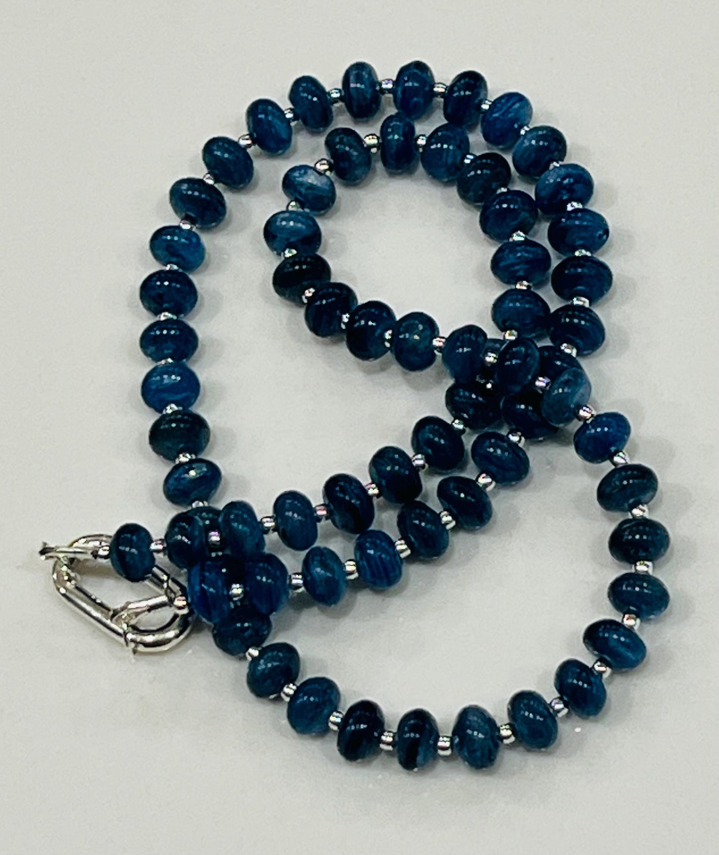 Kyanite Beaded Necklace