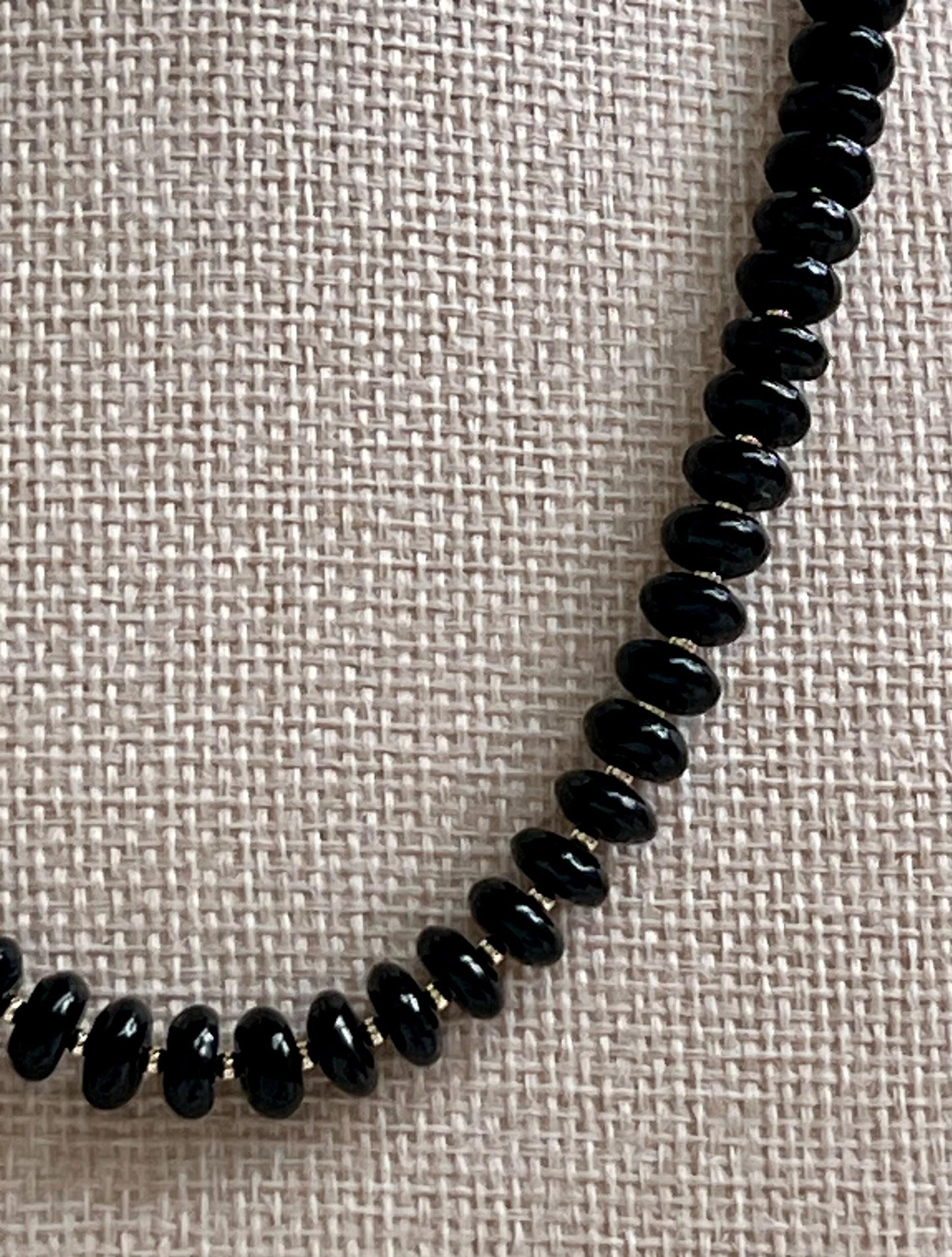 Shungite Beaded Necklace