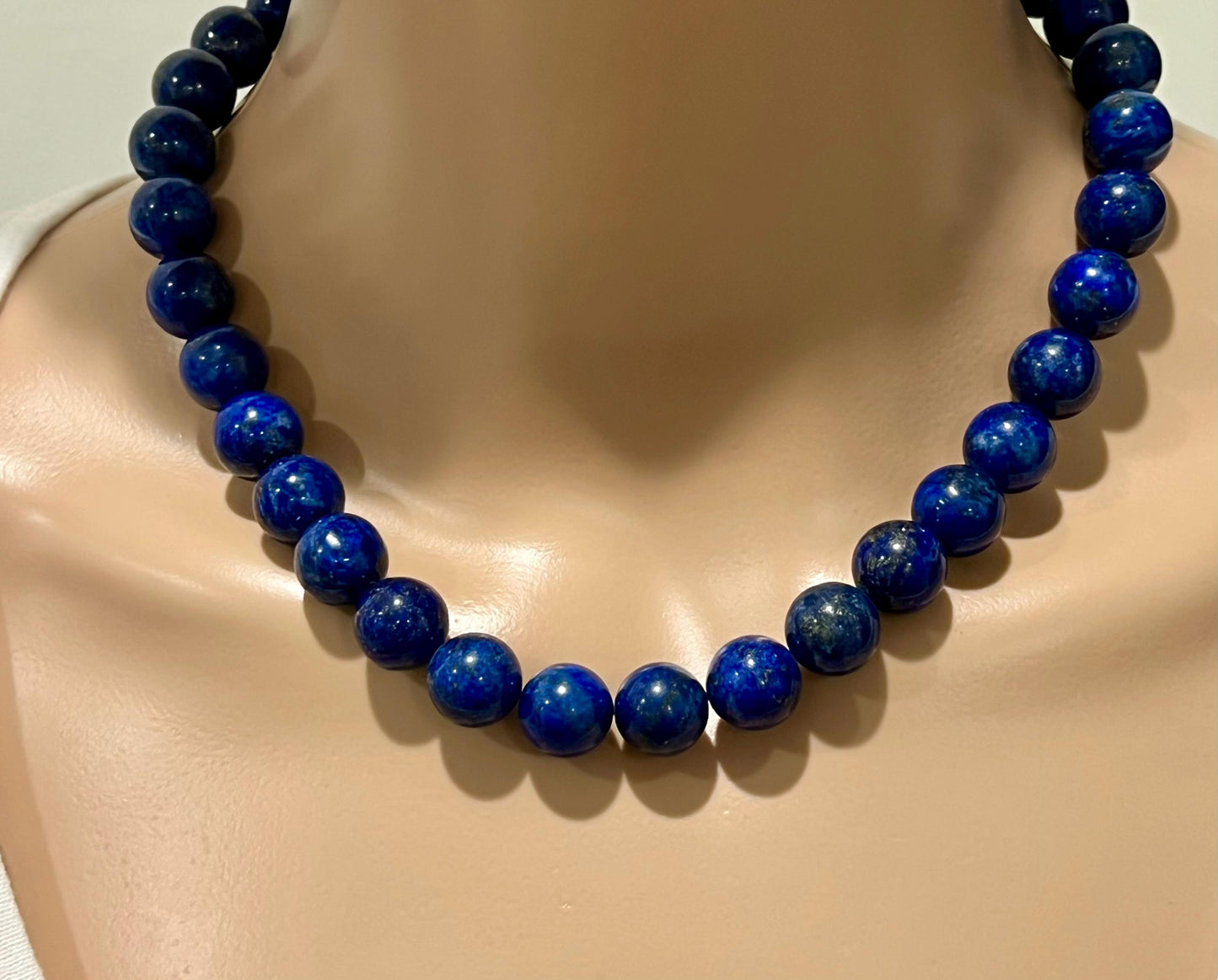 Lapis Beaded Necklace