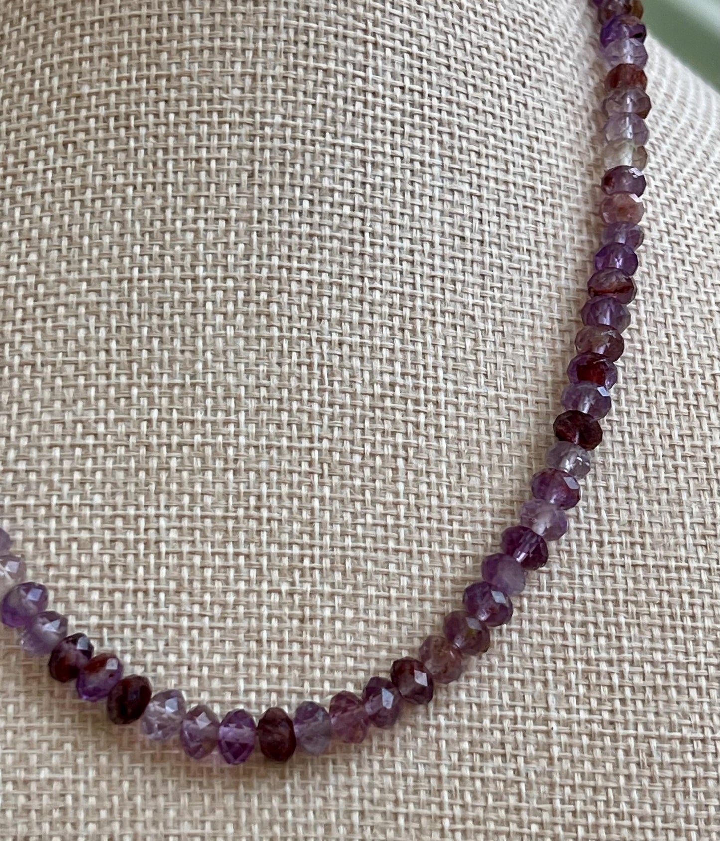 Amethyst Super 7 Beaded Necklace