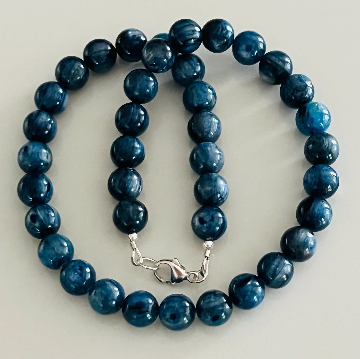 Kyanite Beaded Necklace