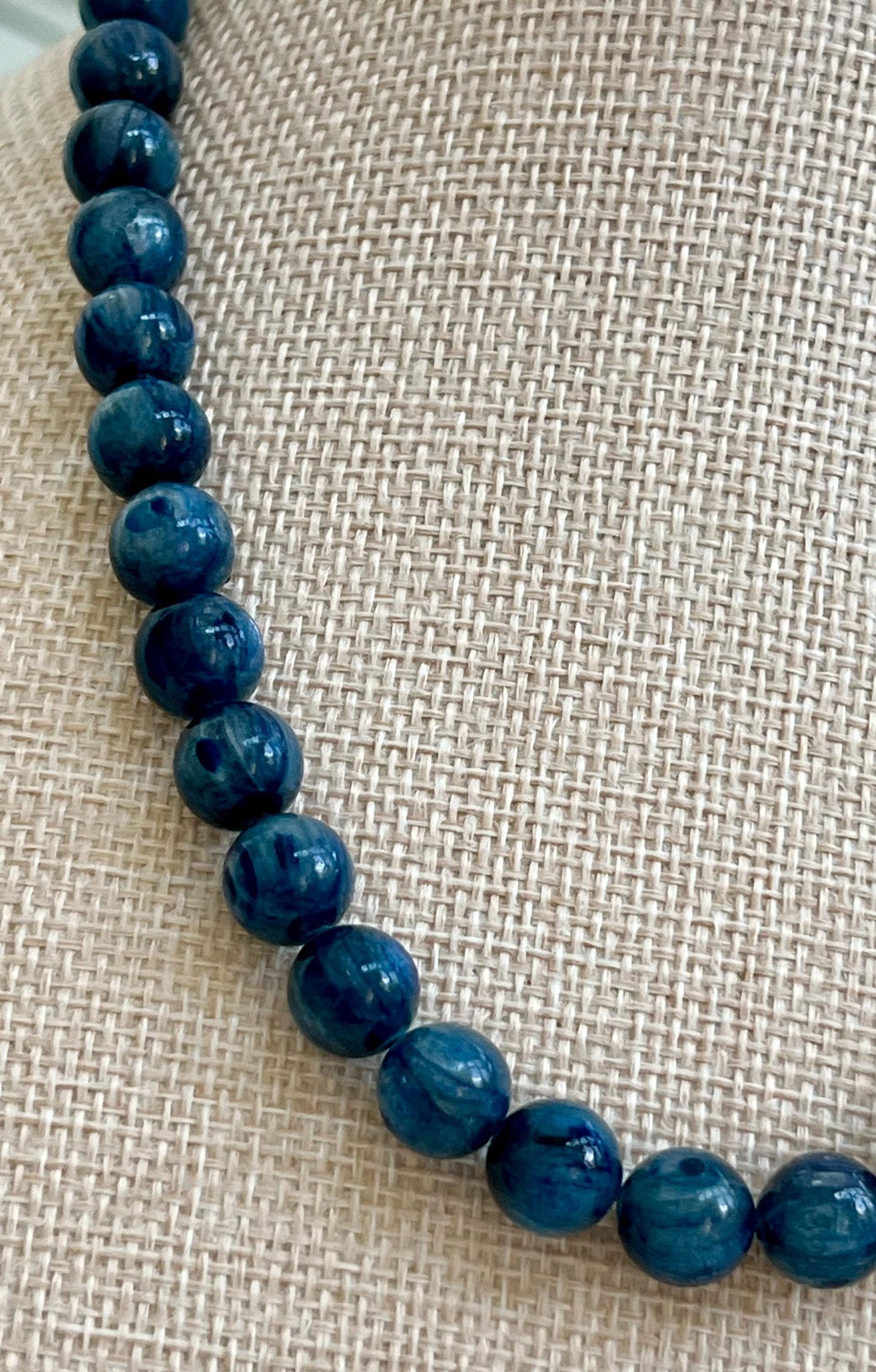 Kyanite Beaded Necklace