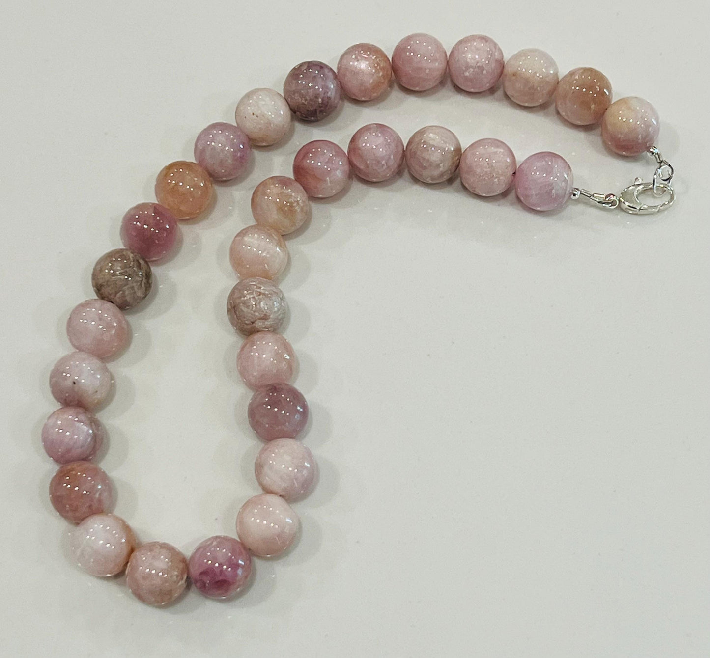Kunzite Beaded Necklace