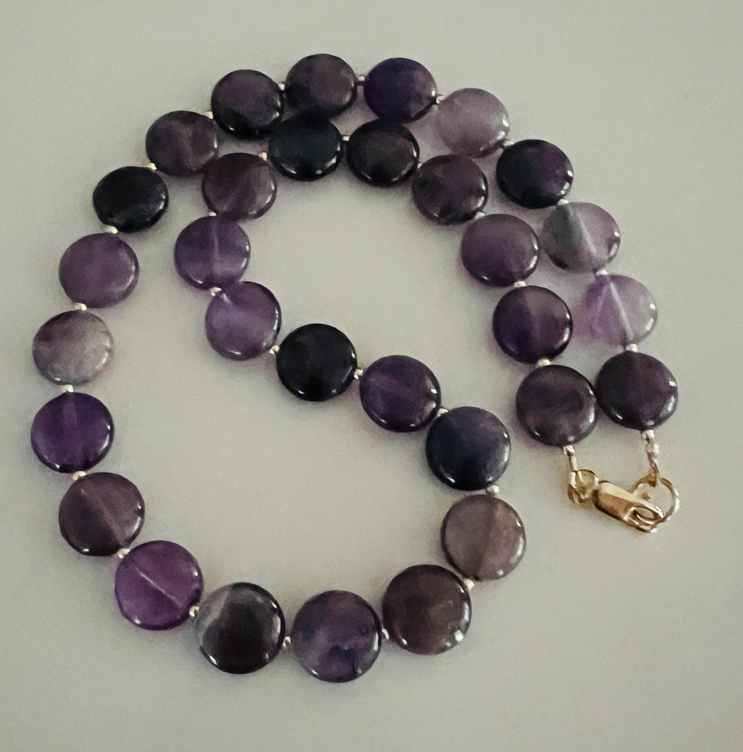 Amethyst Beaded Necklace