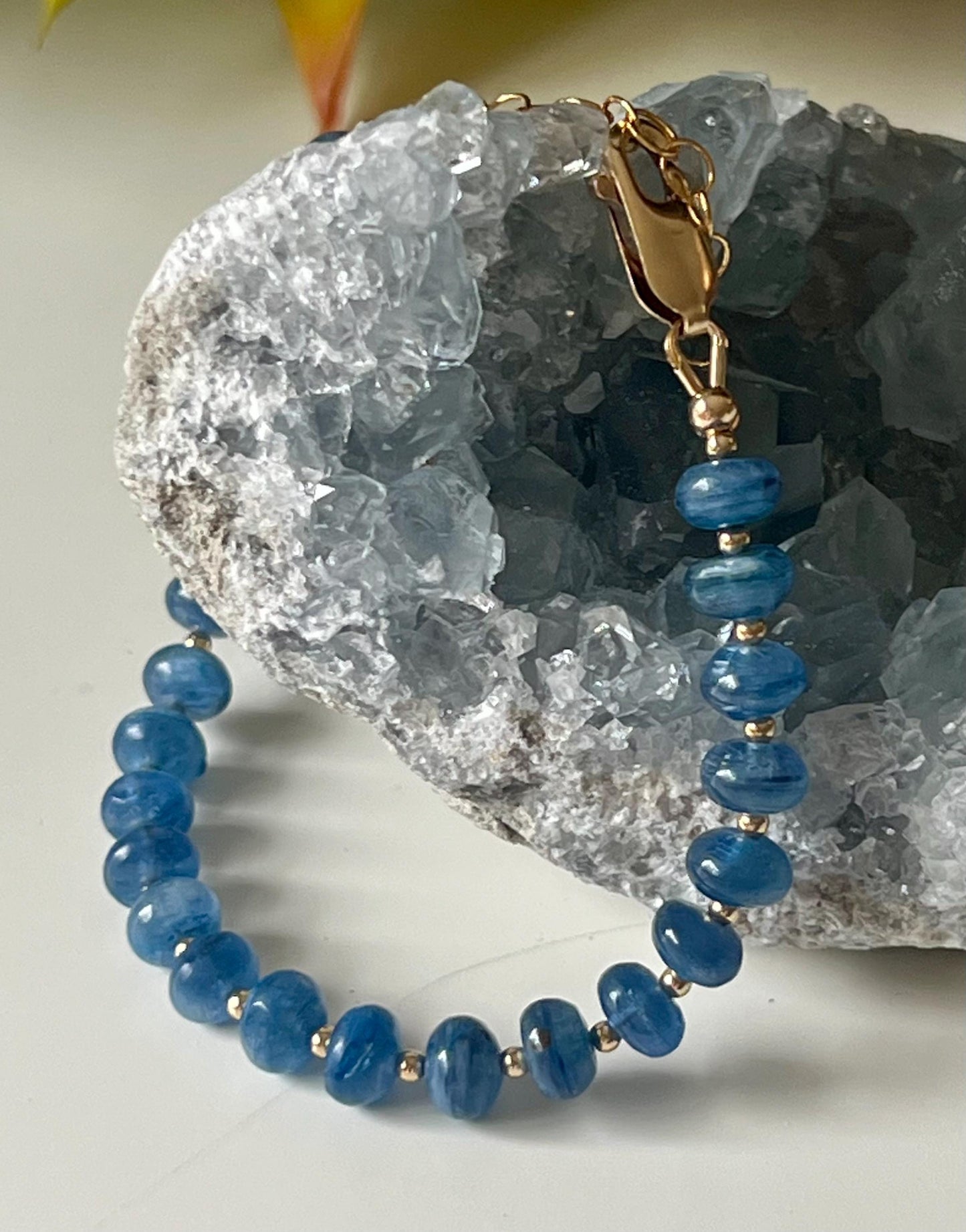 Kyanite Beaded Bracelet