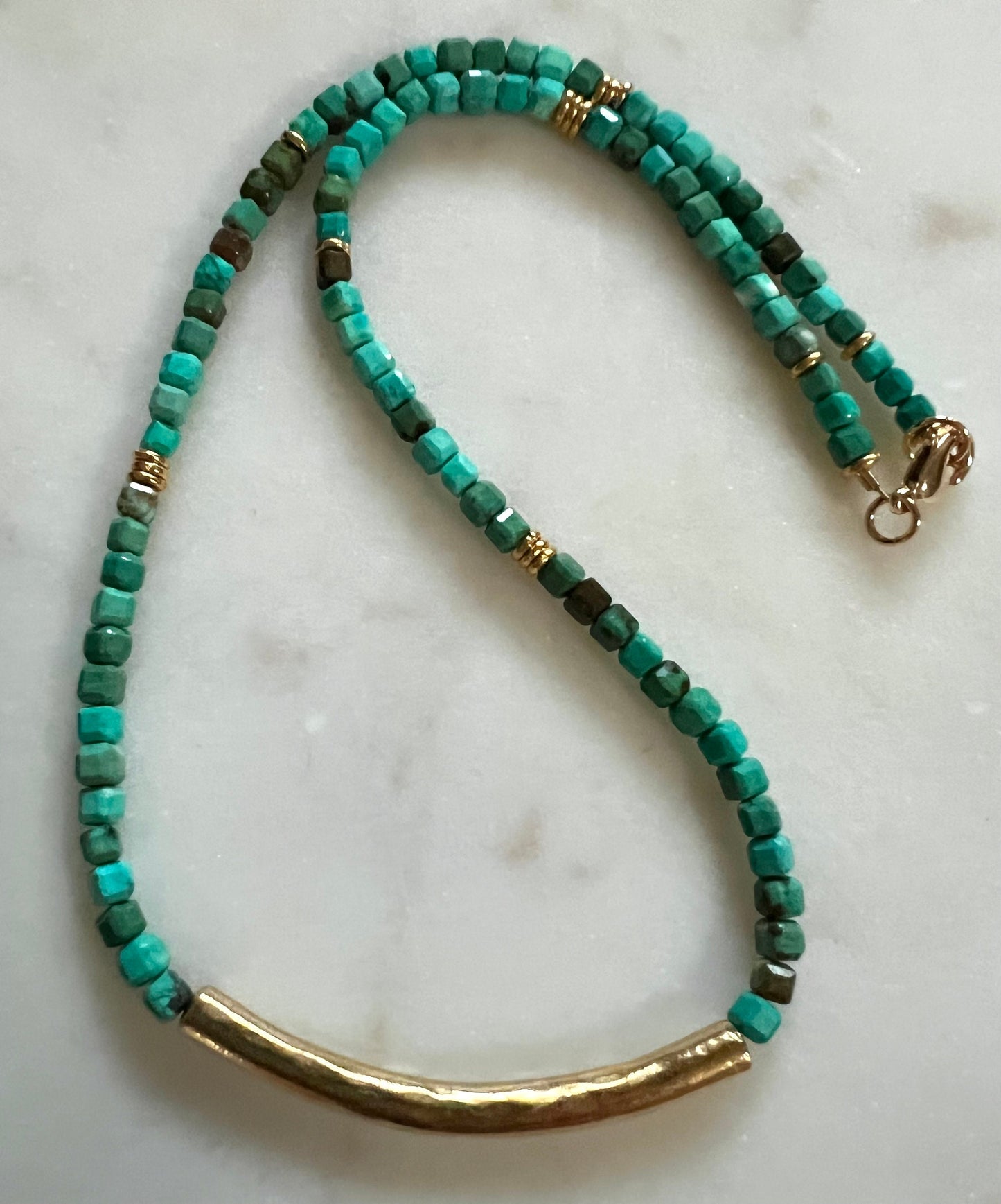 Turquoise Beaded Necklace