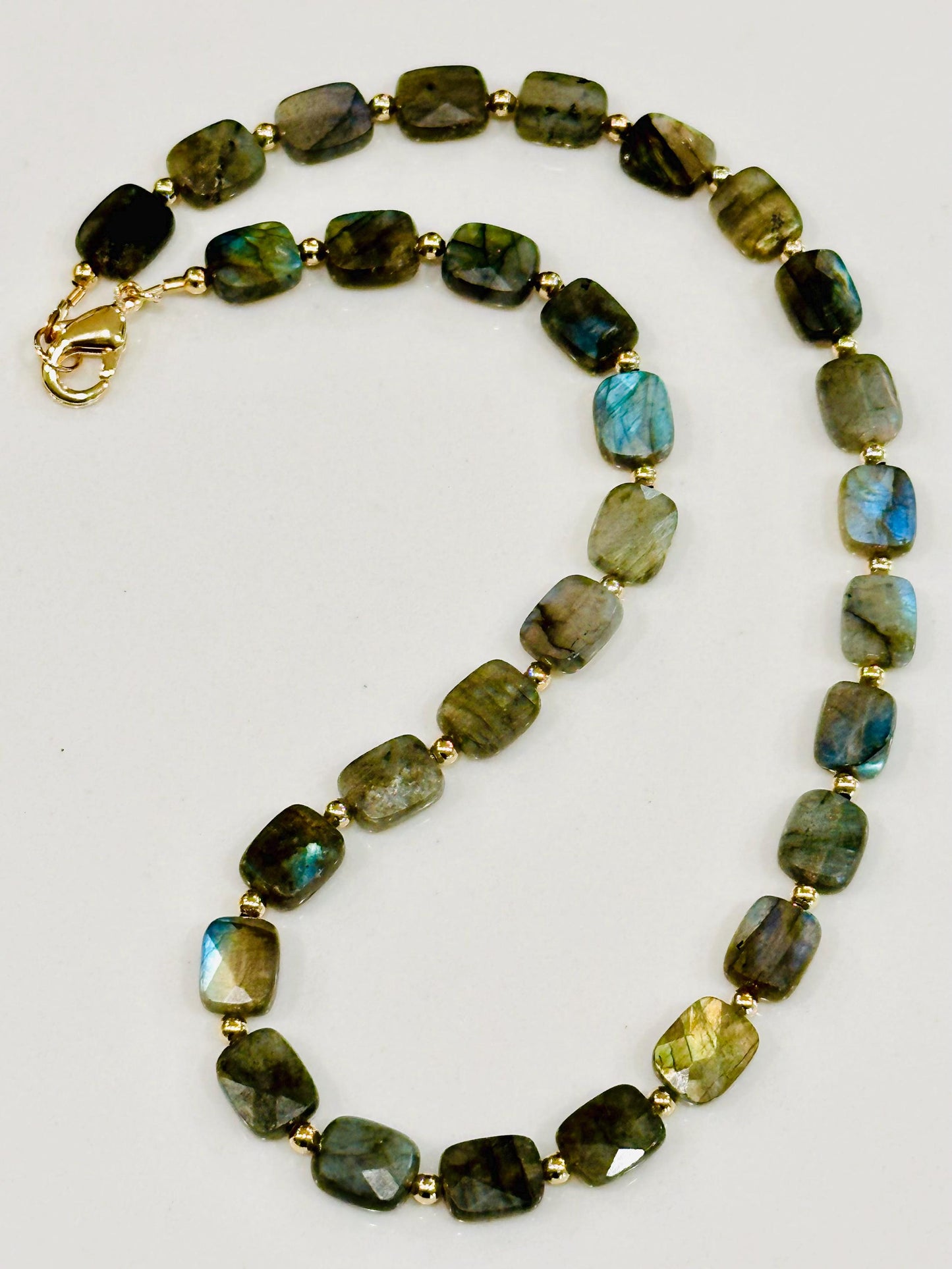 Labradorite Beaded Necklace