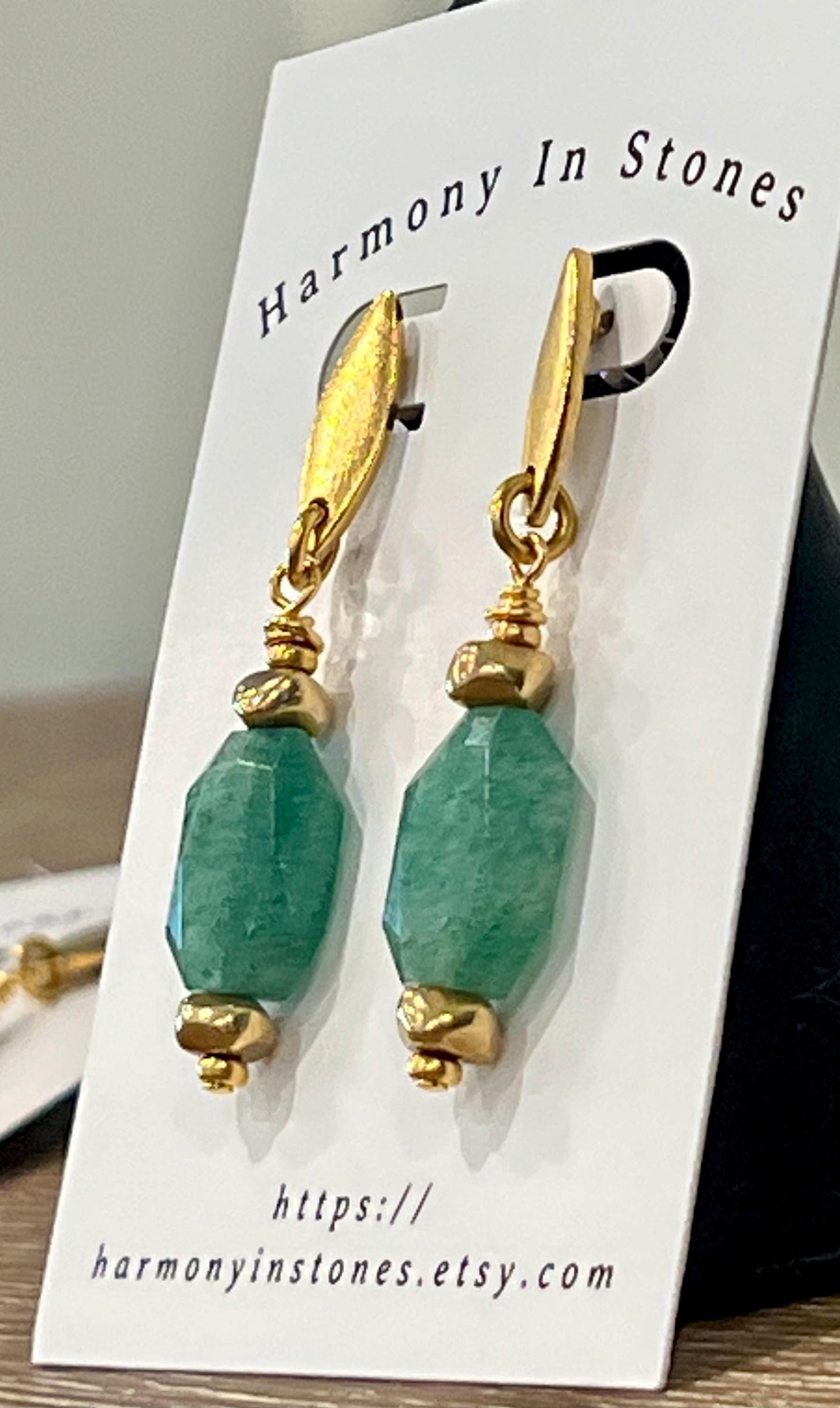 Green Strawberry Quartz Beaded Earrings Freshwater Pearl Earrings 2inch Gold Navette Post Drop Earrings Green Gold Earrings