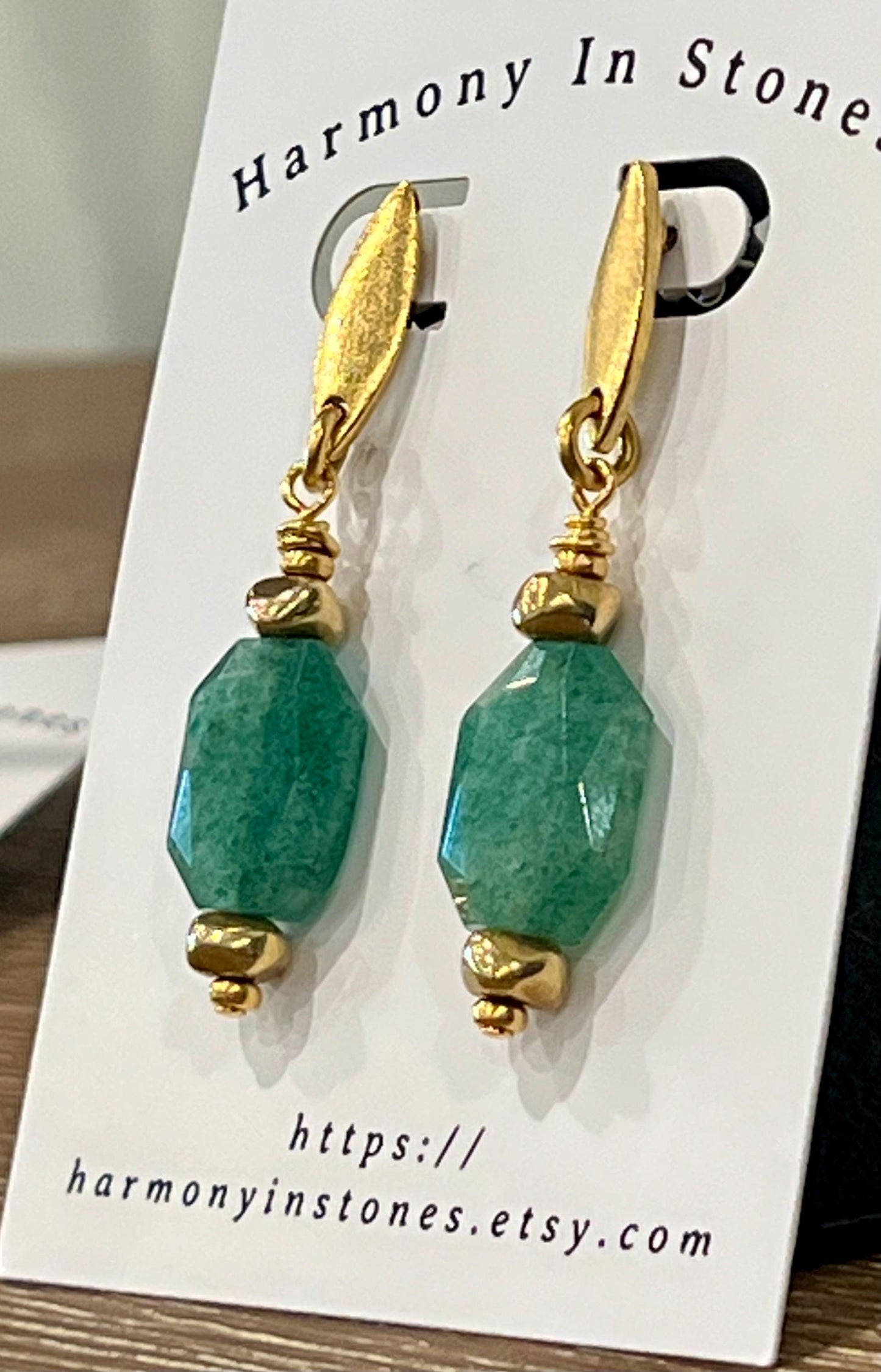 Green Strawberry Quartz Beaded Earrings Freshwater Pearl Earrings 2inch Gold Navette Post Drop Earrings Green Gold Earrings