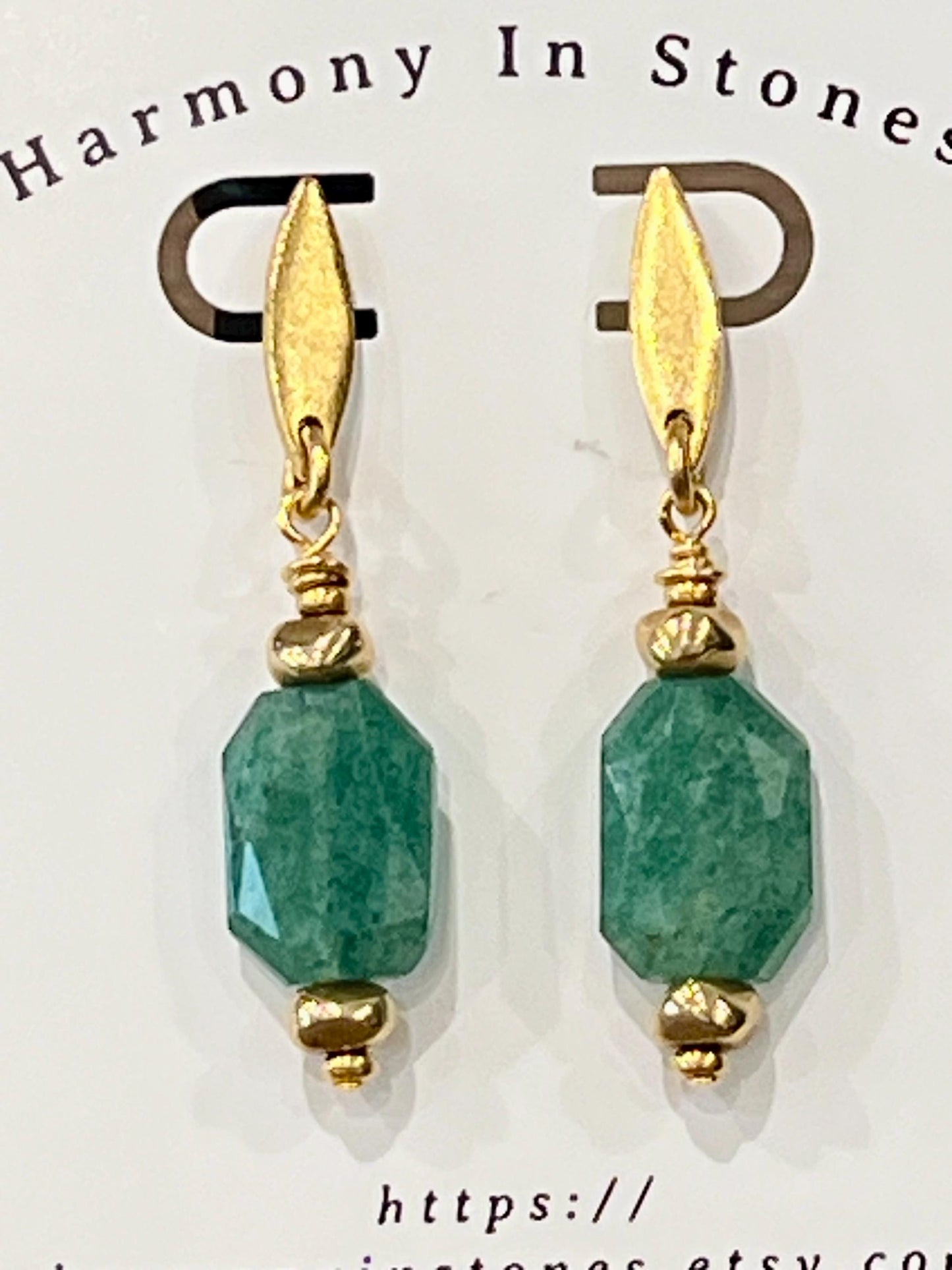 Green Strawberry Quartz Beaded Earrings Freshwater Pearl Earrings 2inch Gold Navette Post Drop Earrings Green Gold Earrings