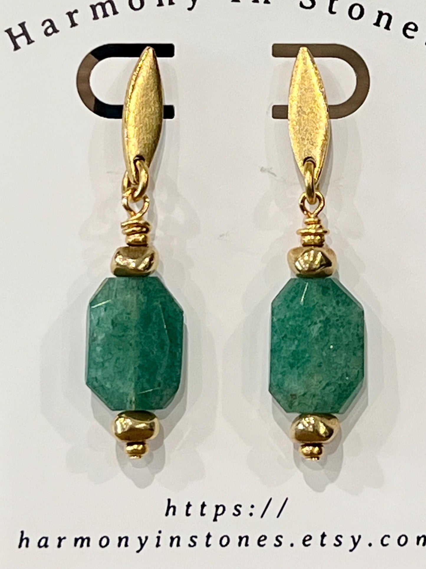 Green Strawberry Quartz Beaded Earrings Freshwater Pearl Earrings 2inch Gold Navette Post Drop Earrings Green Gold Earrings