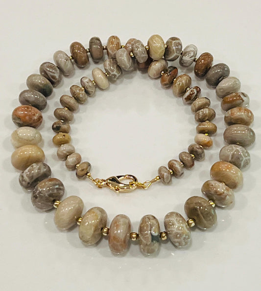 Coral Large Statement Necklace