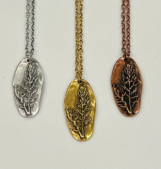 Denali Pine Tree Necklace