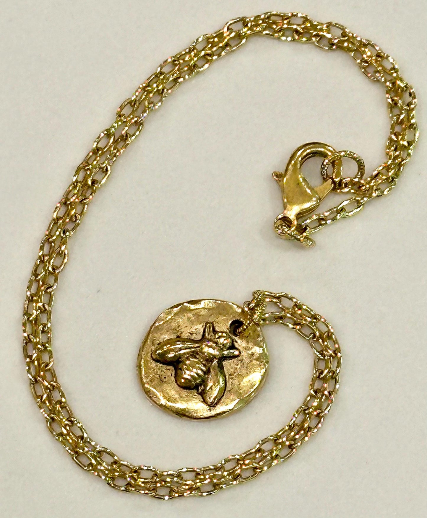 Bee Pendant Necklace