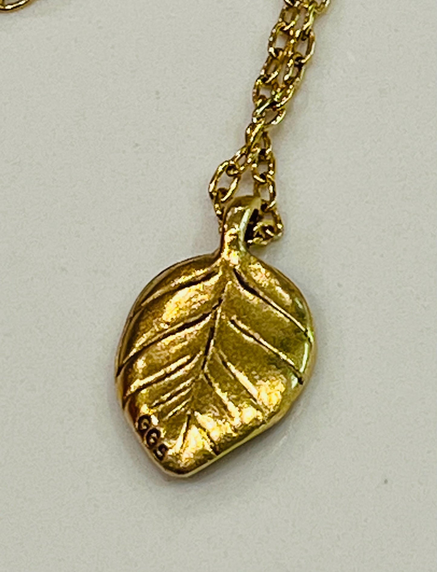 Gold Delicate Paperclip Layering Necklace Pixie Pendant Gorgeous Layering Statement Necklace Whimsical Gold Necklace Green Girl Studios