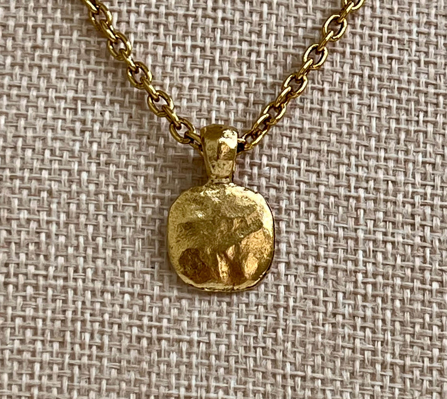 Gold Small Classic Cable Chain Necklace