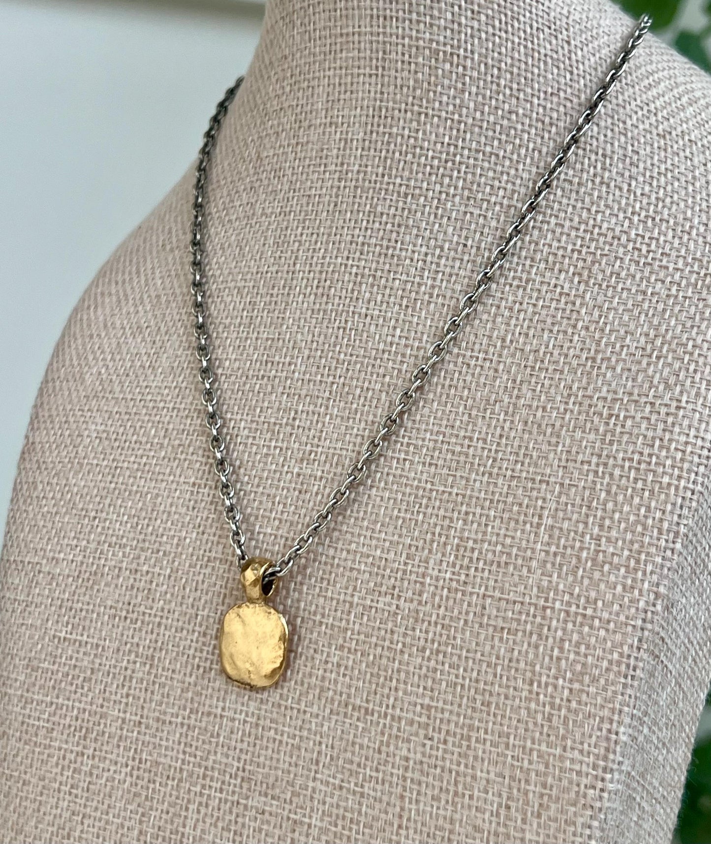 Silver Small Classic Cable Chain Necklace
