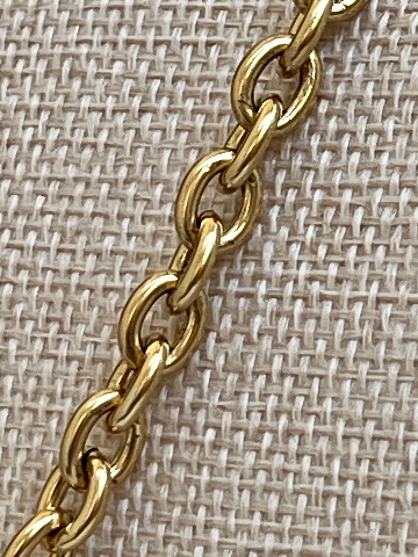 Gold Cable Chain Necklace: Roman Coin Pendant, Layering Statement