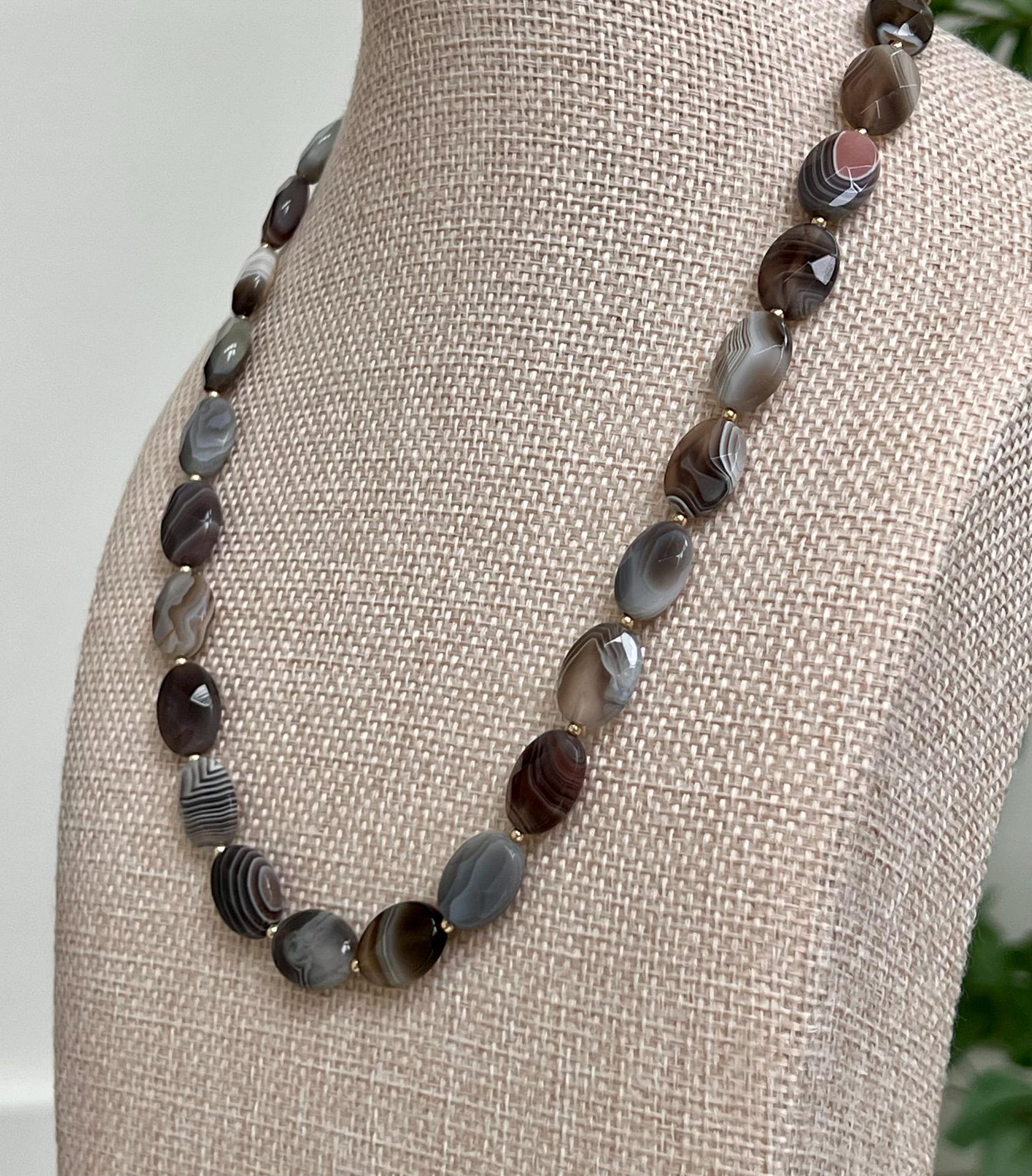 Botswana Agate Beaded