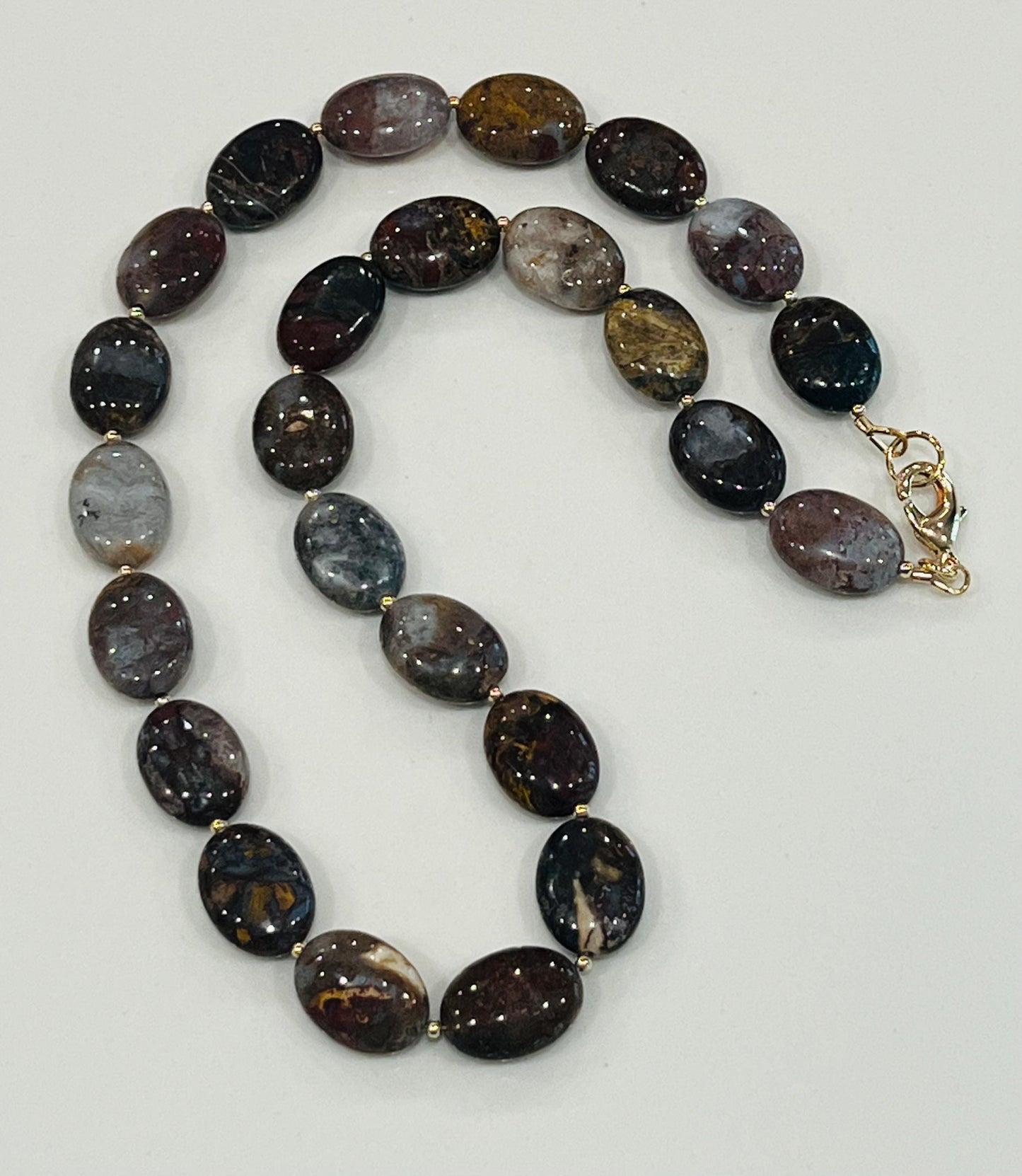 Pietersite Beaded Necklace