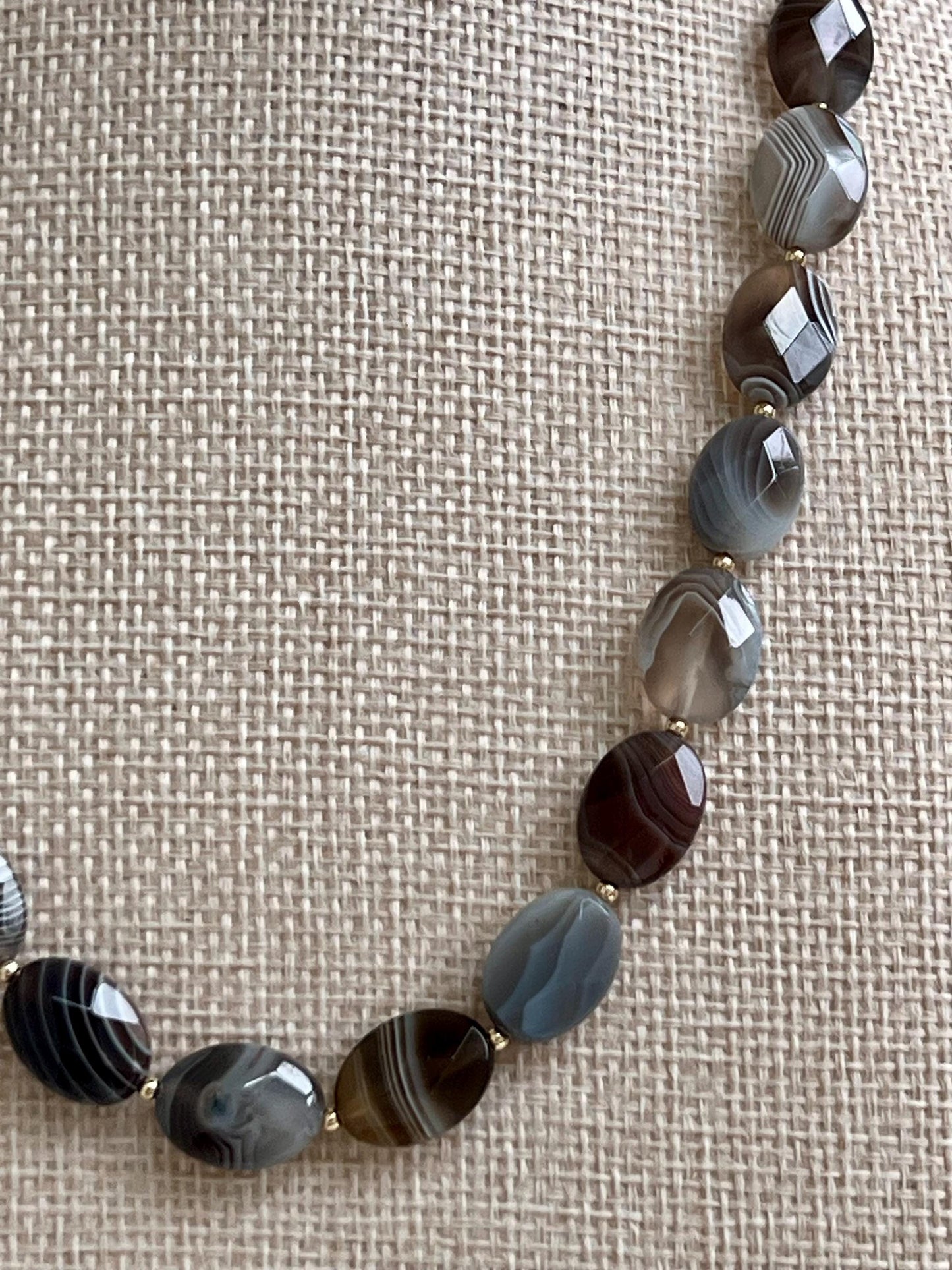 Botswana Agate Beaded