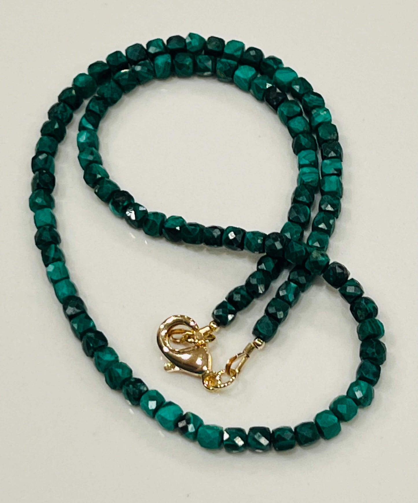 Malachite Beaded Necklace