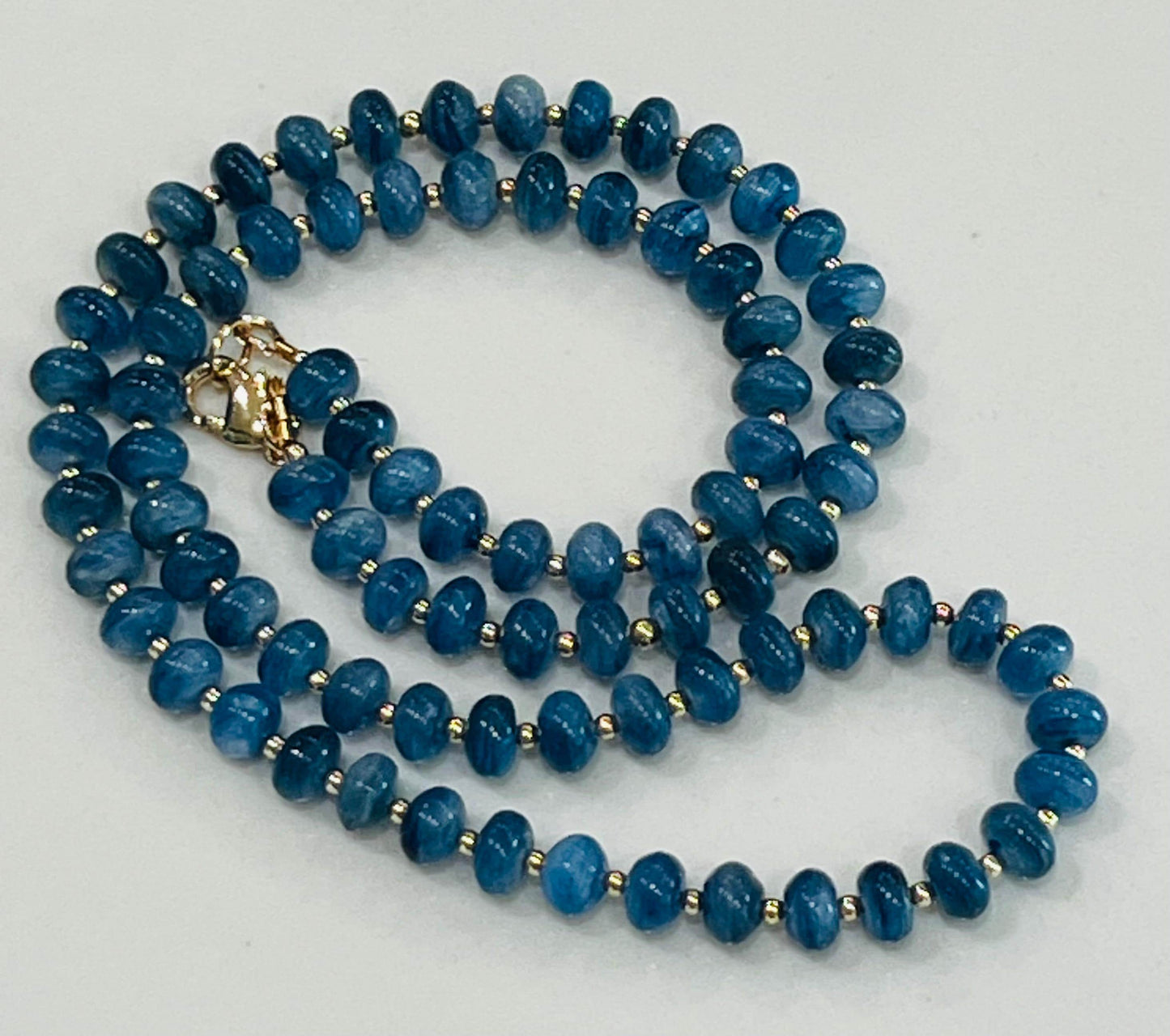 Kyanite Beaded Necklace