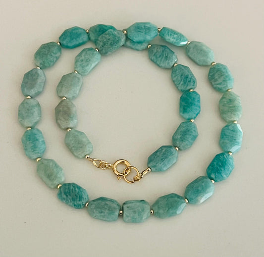 Amazonite Beaded Necklace