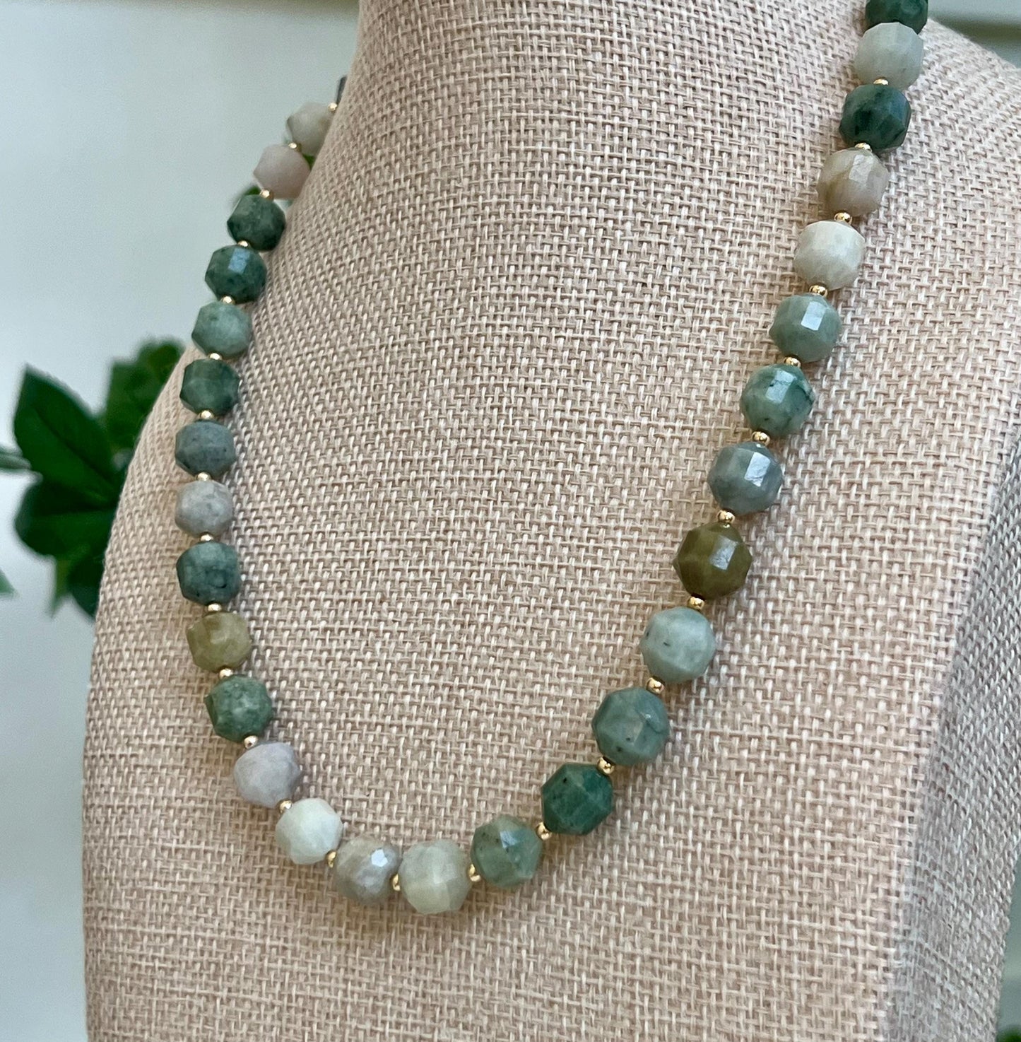 Burmese Imperial Jade Beaded Necklace