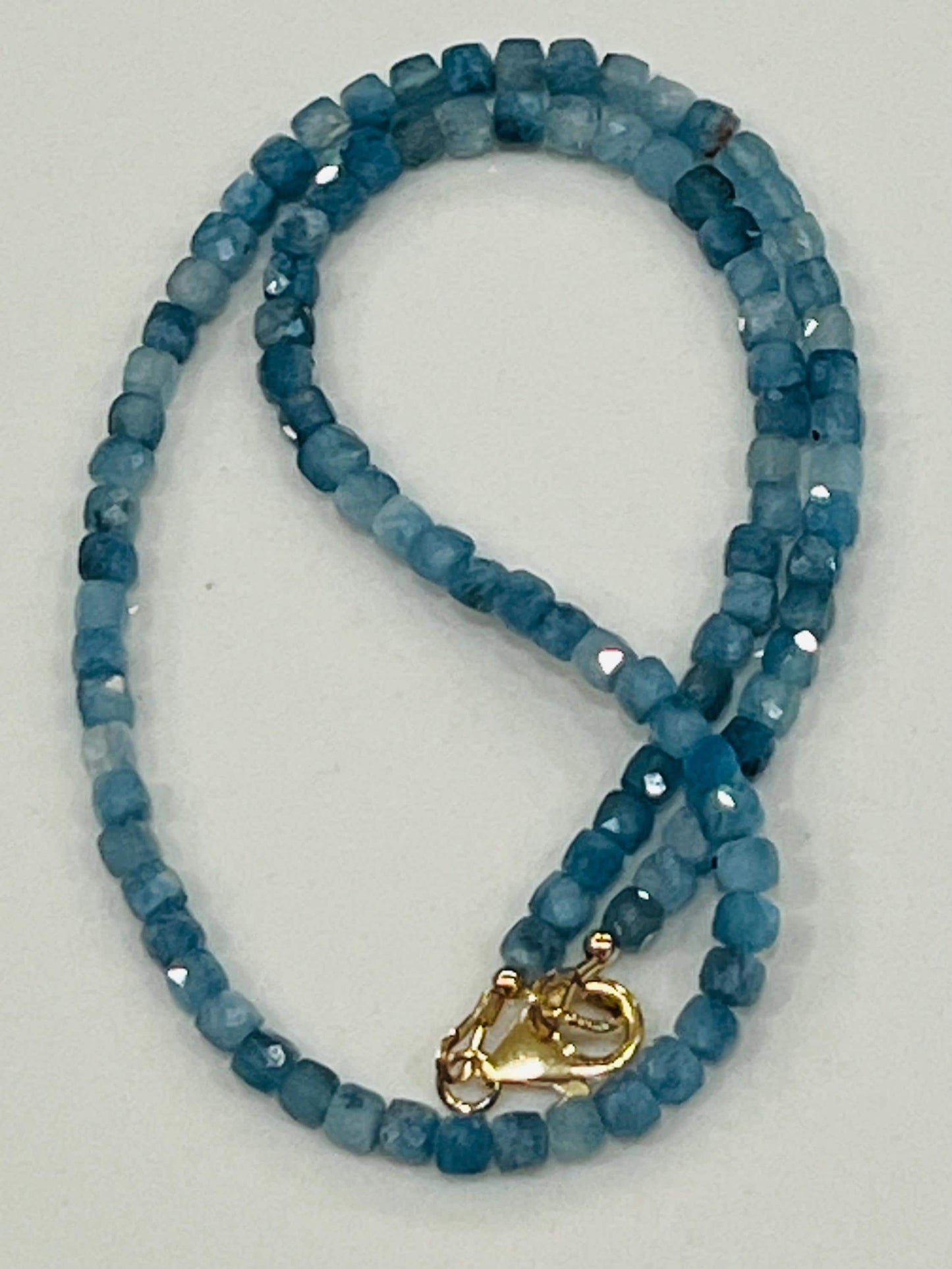 Santa Maria Aquamarine Beaded Necklace