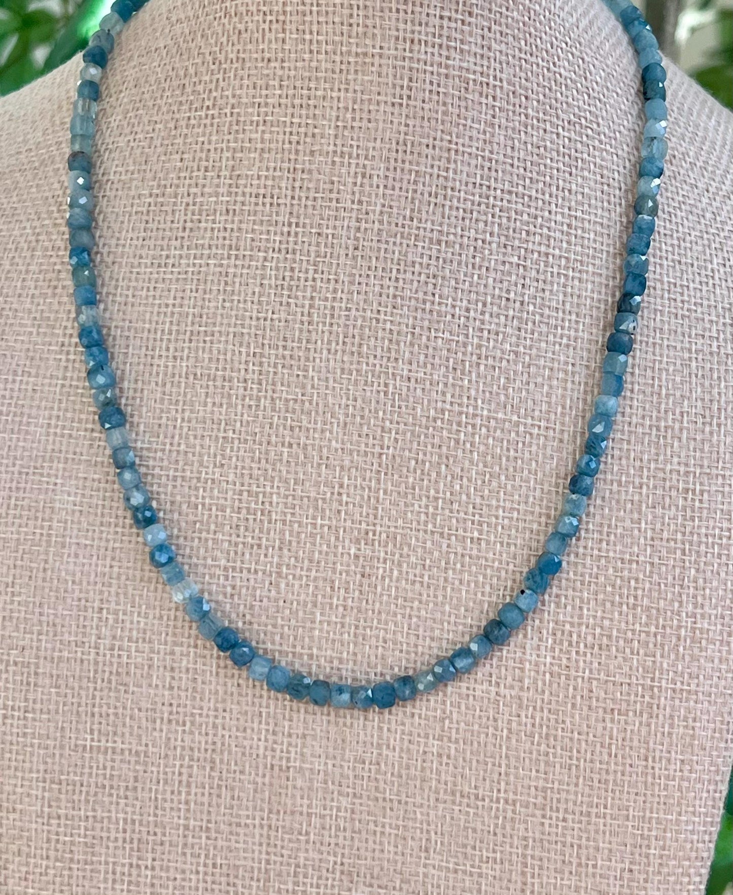 Santa Maria Aquamarine Beaded Necklace