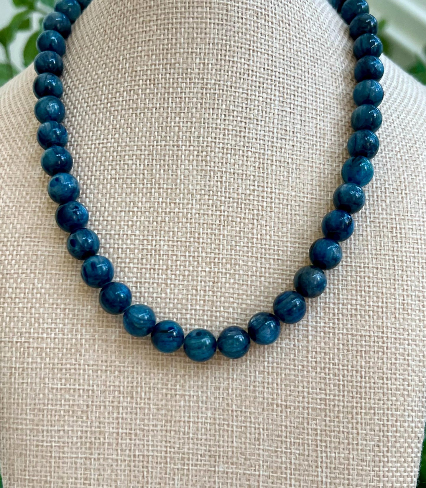 Kyanite Beaded Necklace