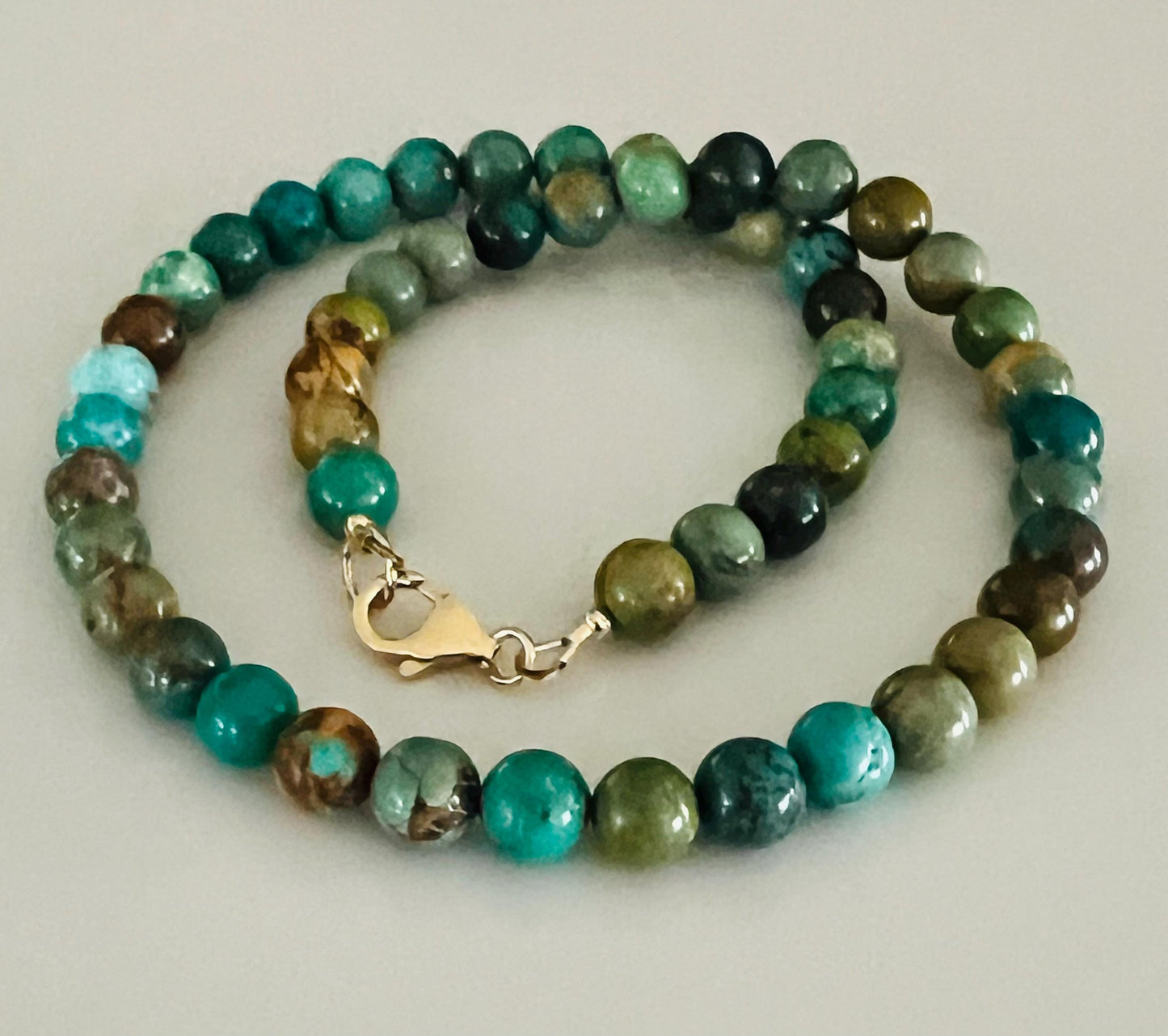 Turquoise Beaded Necklace