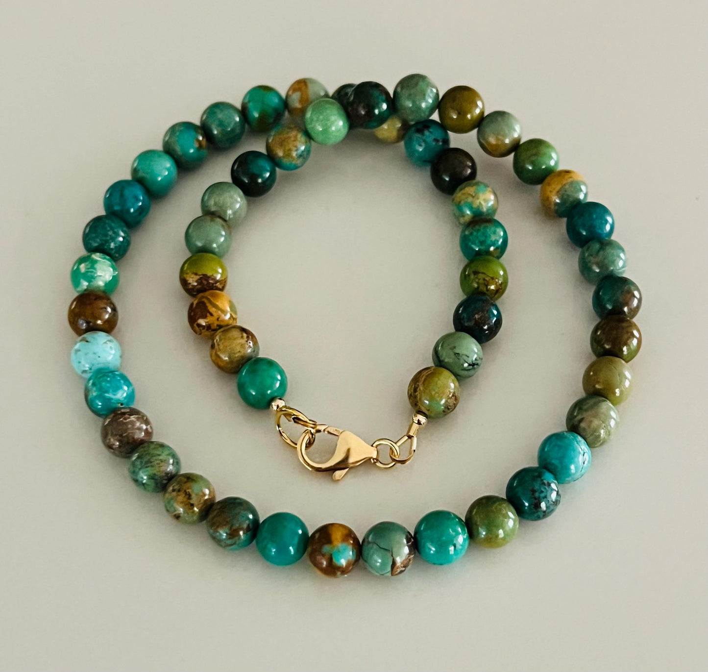 Turquoise Beaded Necklace