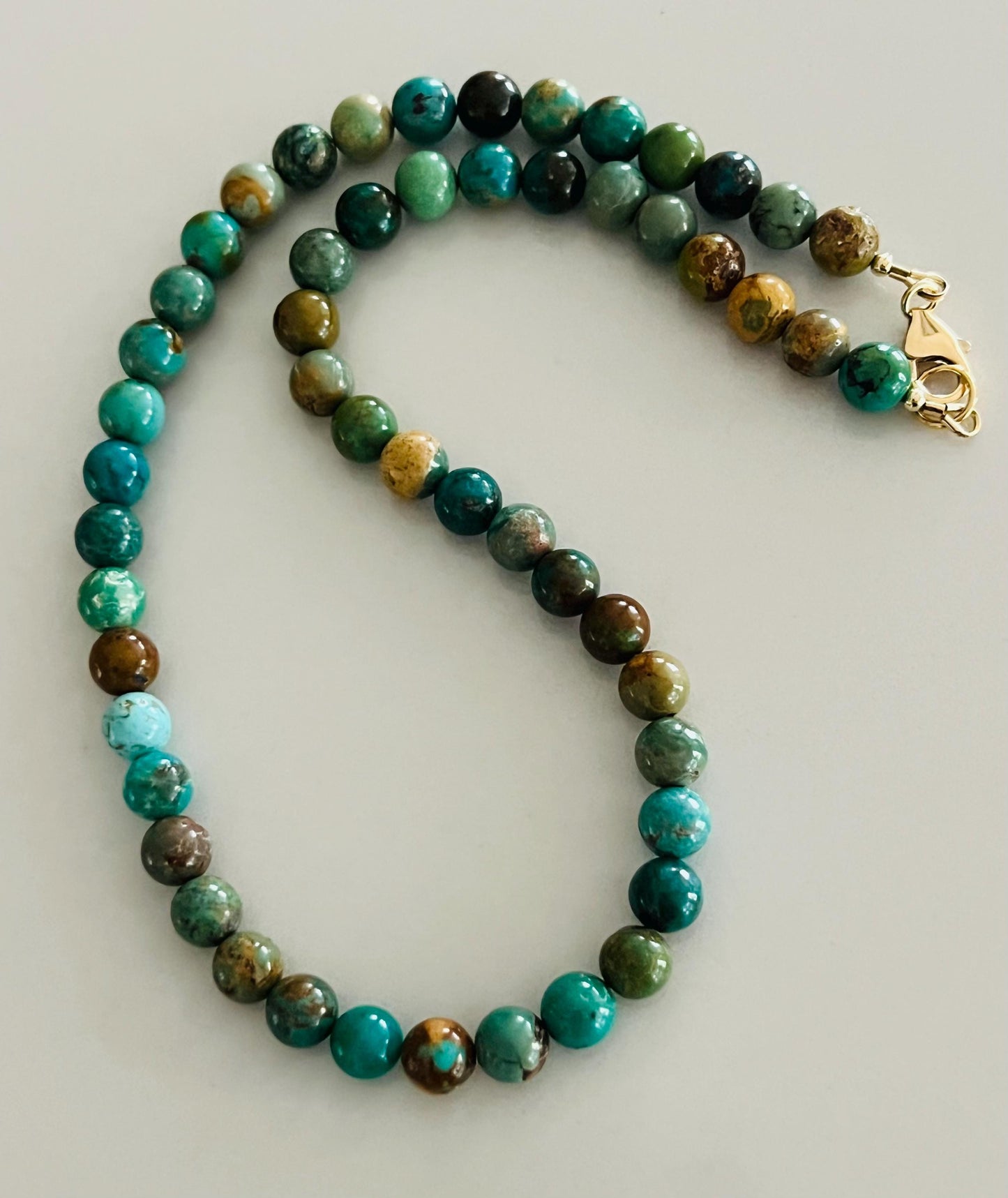 Turquoise Beaded Necklace