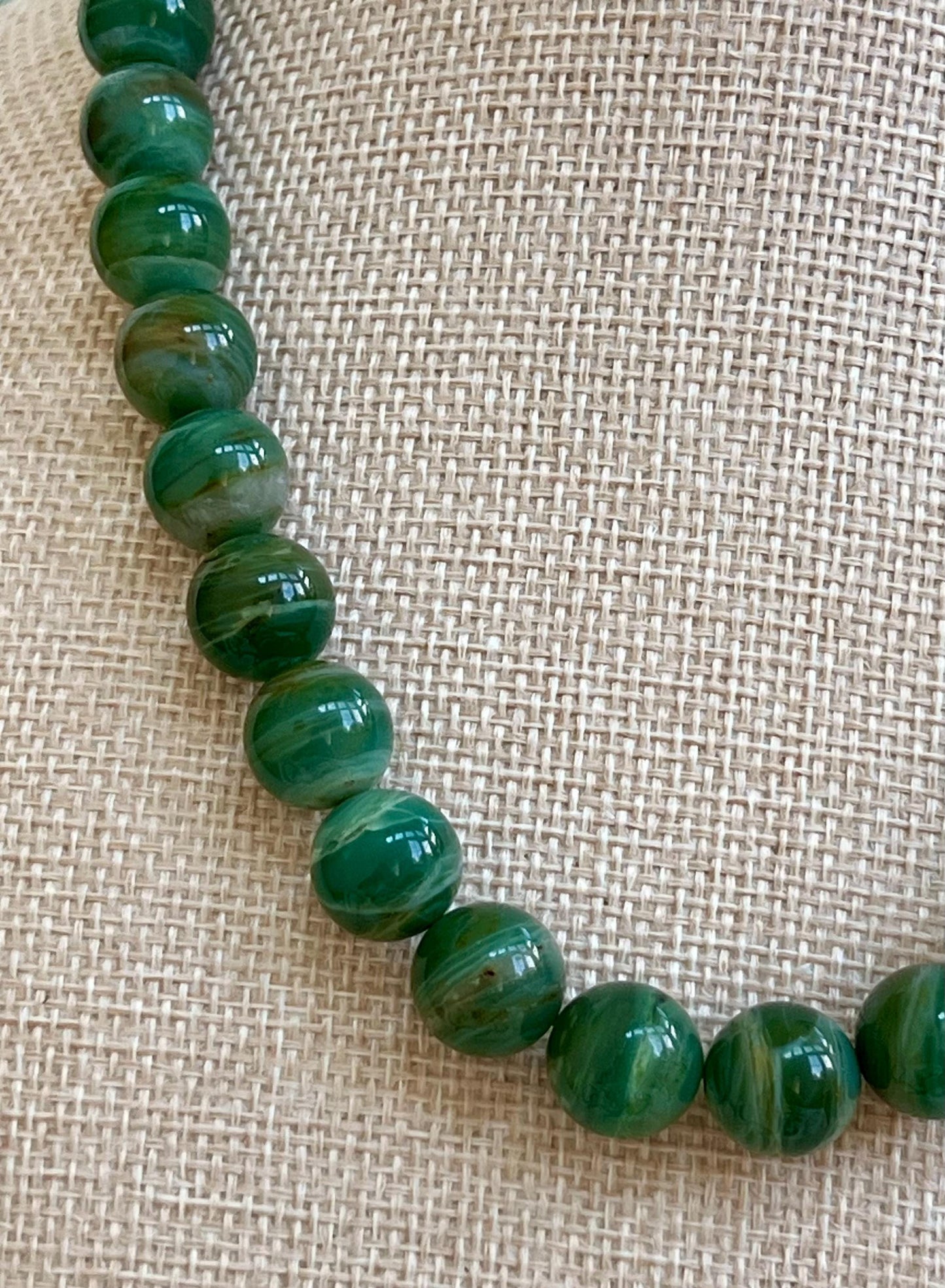 Pilbara Prase Beaded Necklace