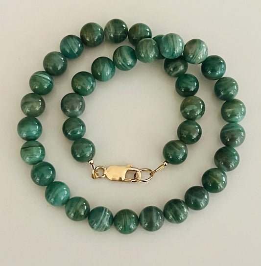 Pilbara Prase Beaded Necklace